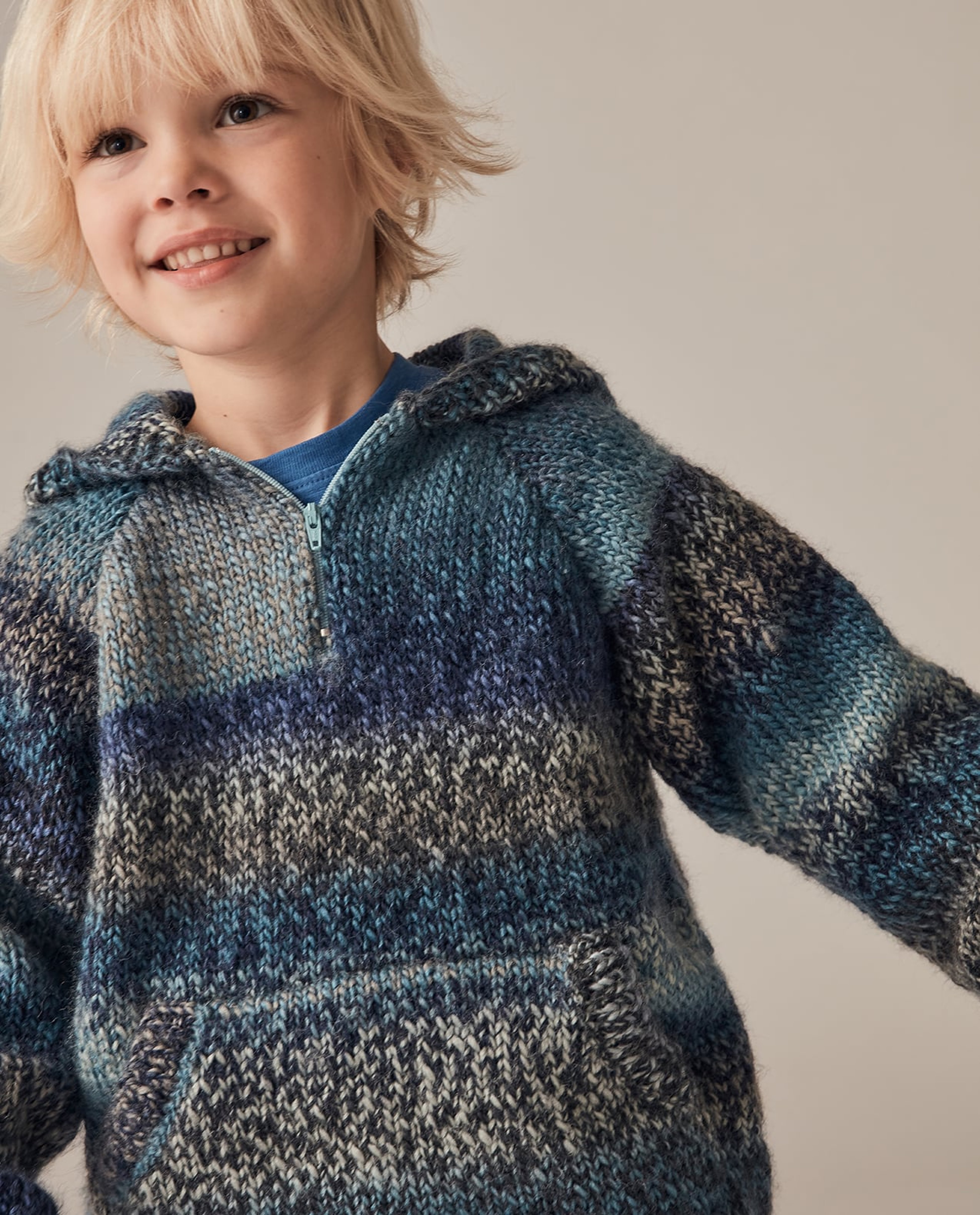 Modèle Pull Garçon Matéo Phil Mikado