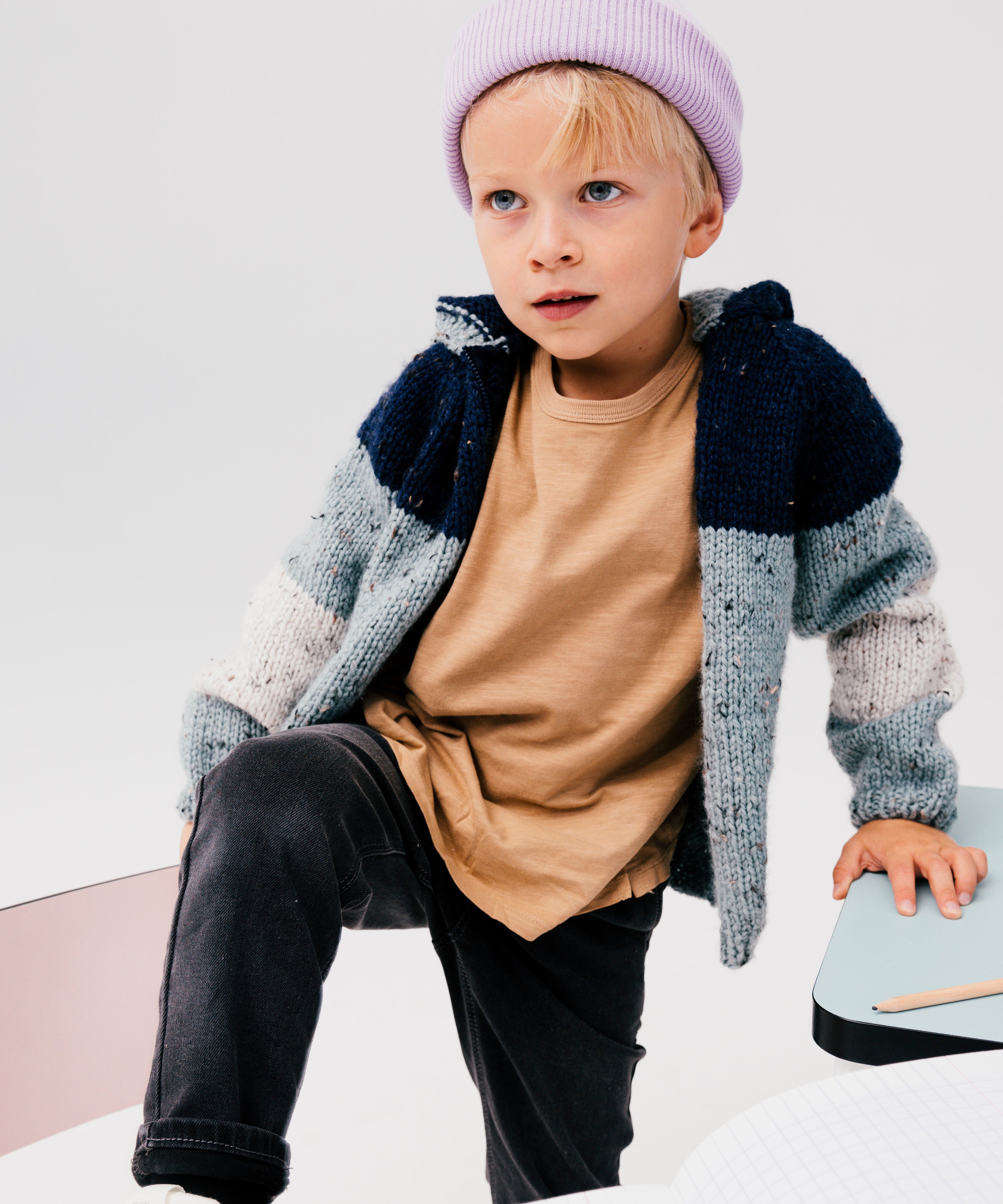 Modèle Gilet Garçon Sam