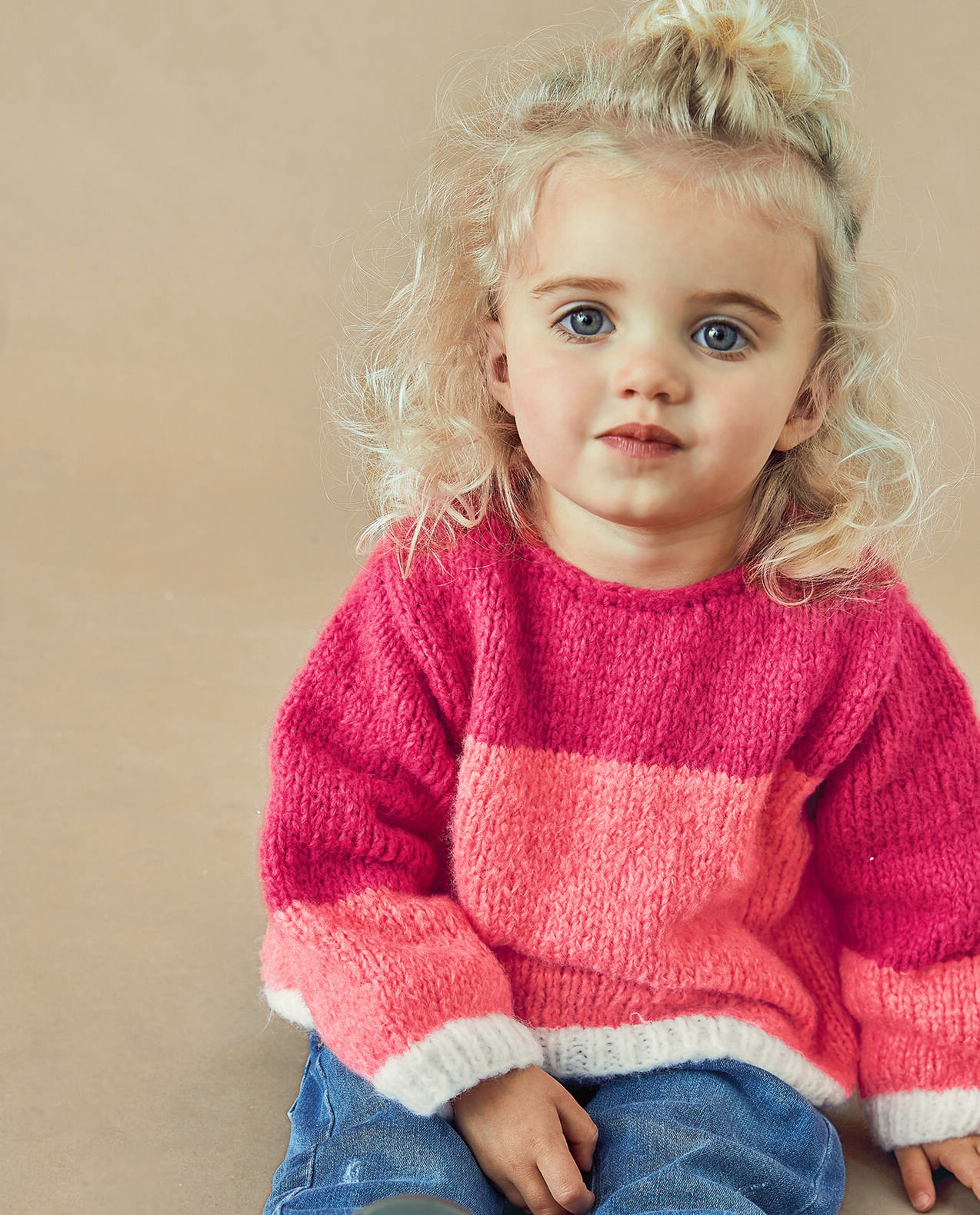 Modèle Pull Fille Tessie Phil Gourmand