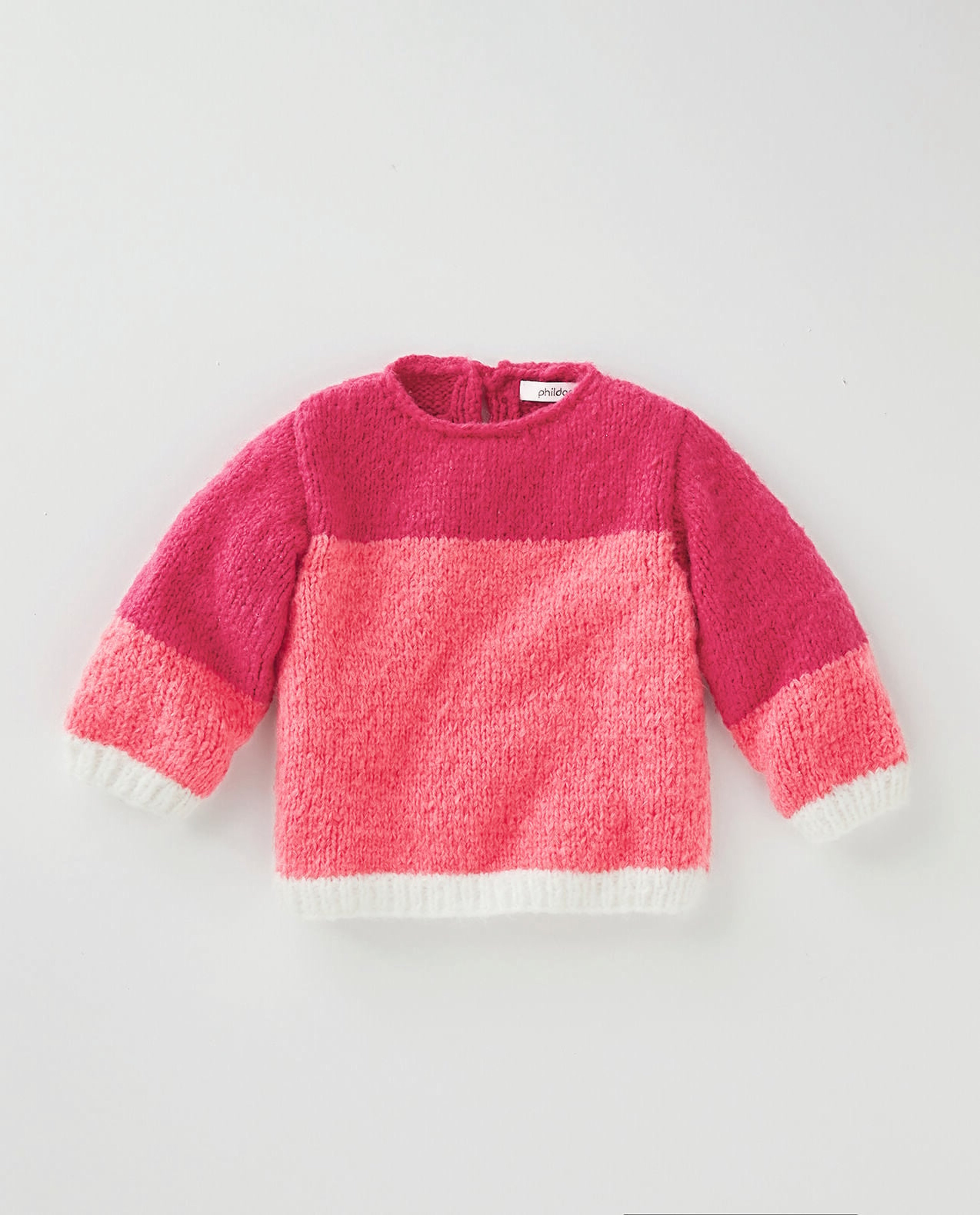 Modèle Pull Fille Tessie Phil Gourmand
