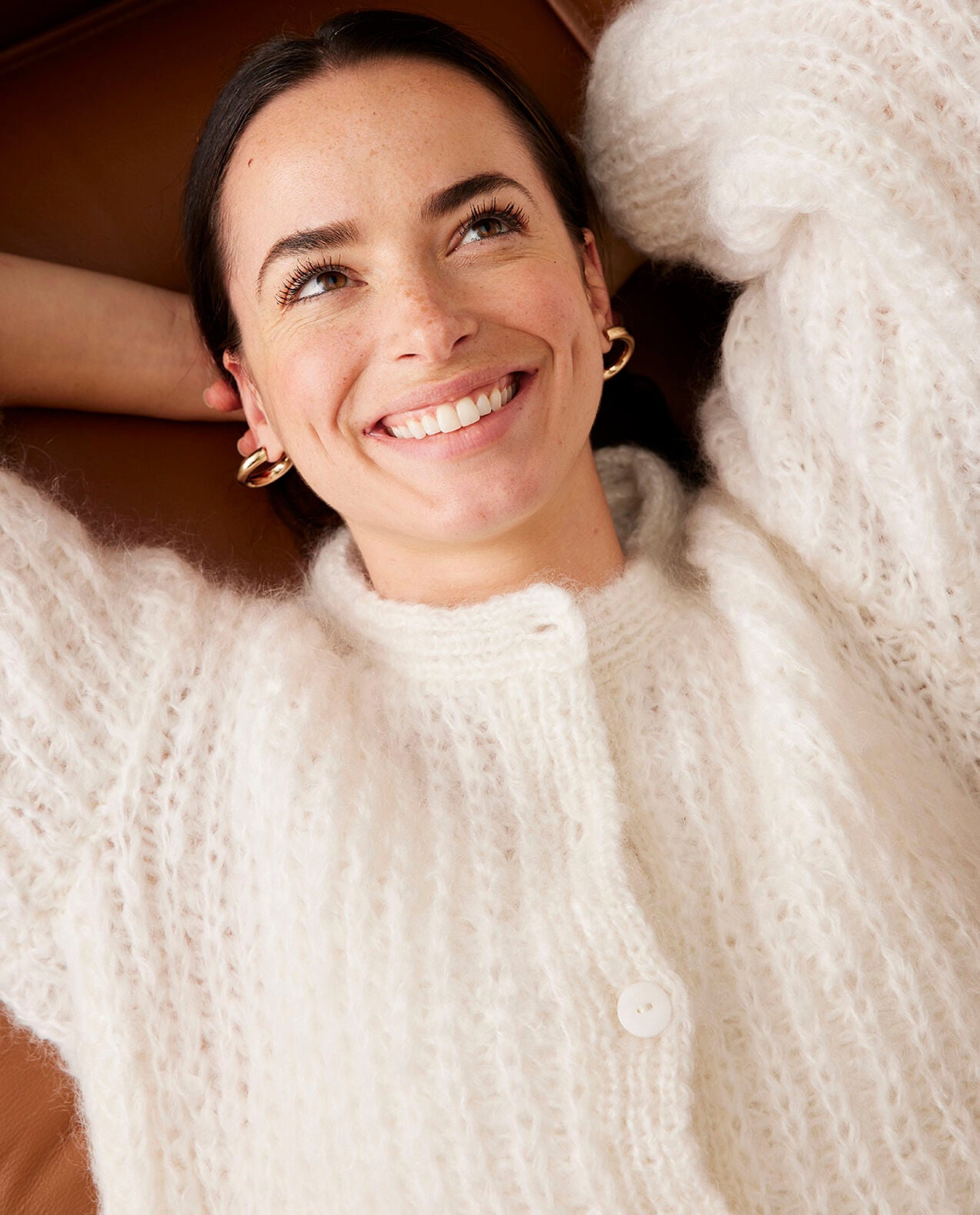 Modèle Gilet Femme Yoko Phil Love Mohair