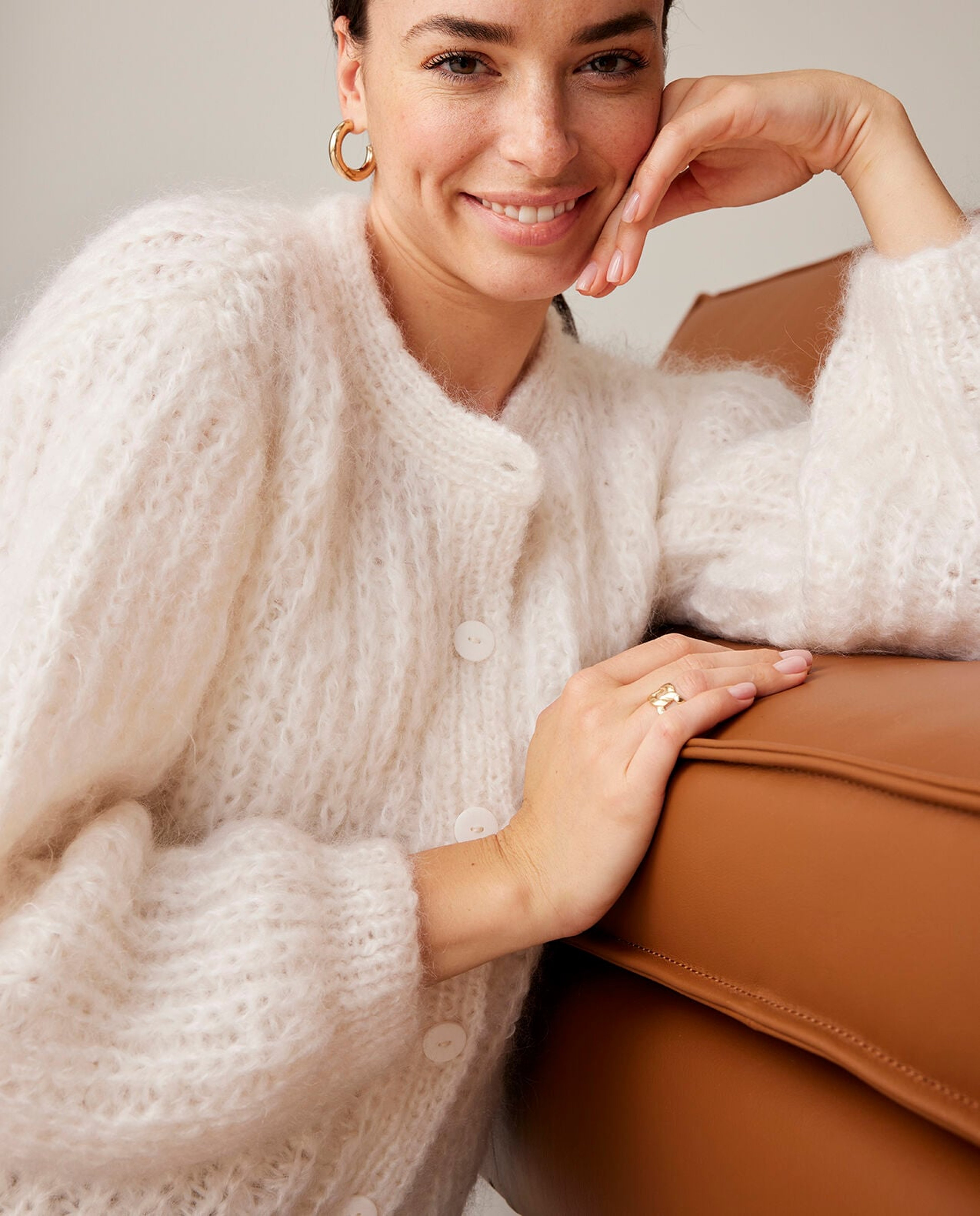 Modèle Gilet Femme Yoko Phil Love Mohair