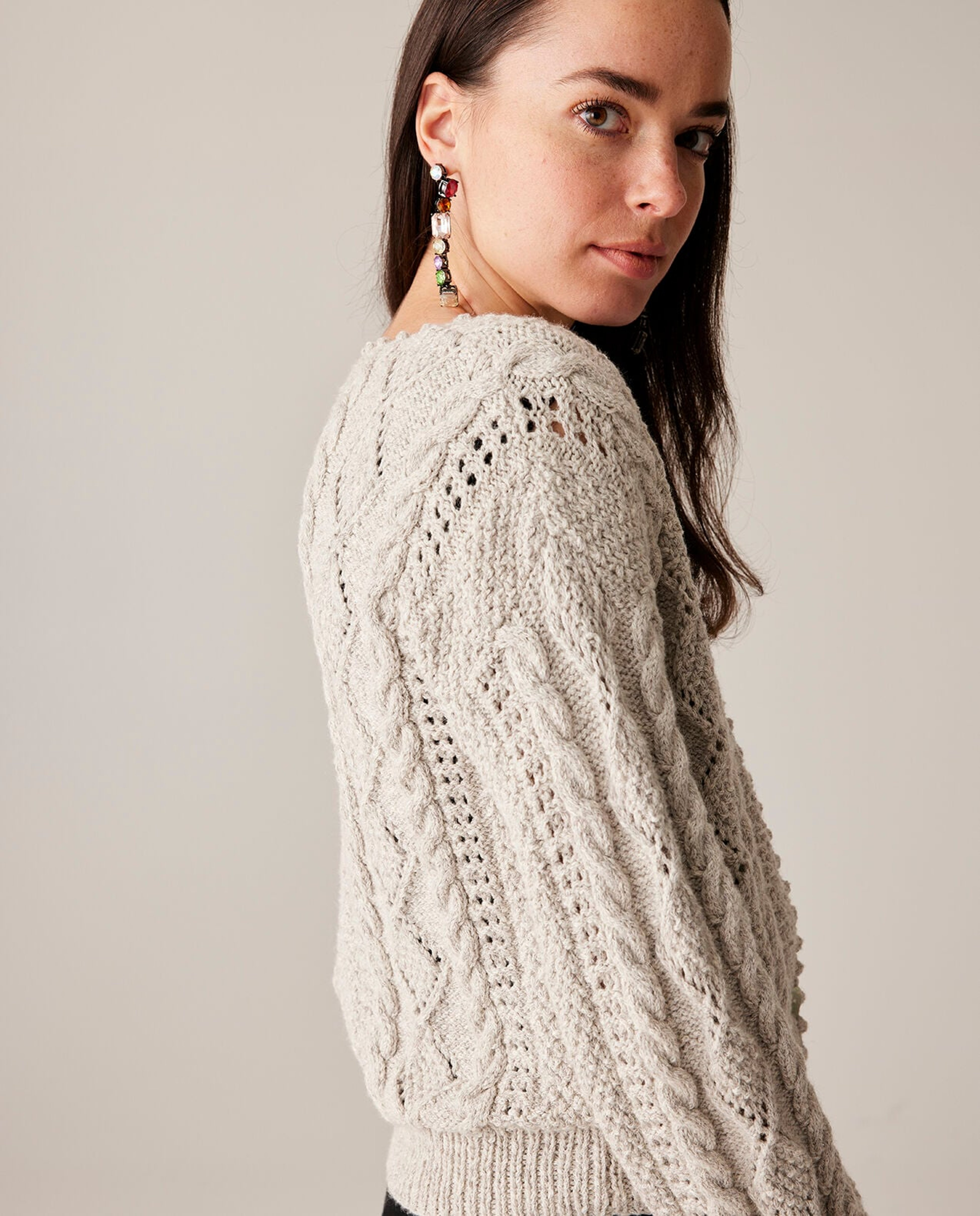 Modèle Gilet Yuna Phil Alpaga Coton