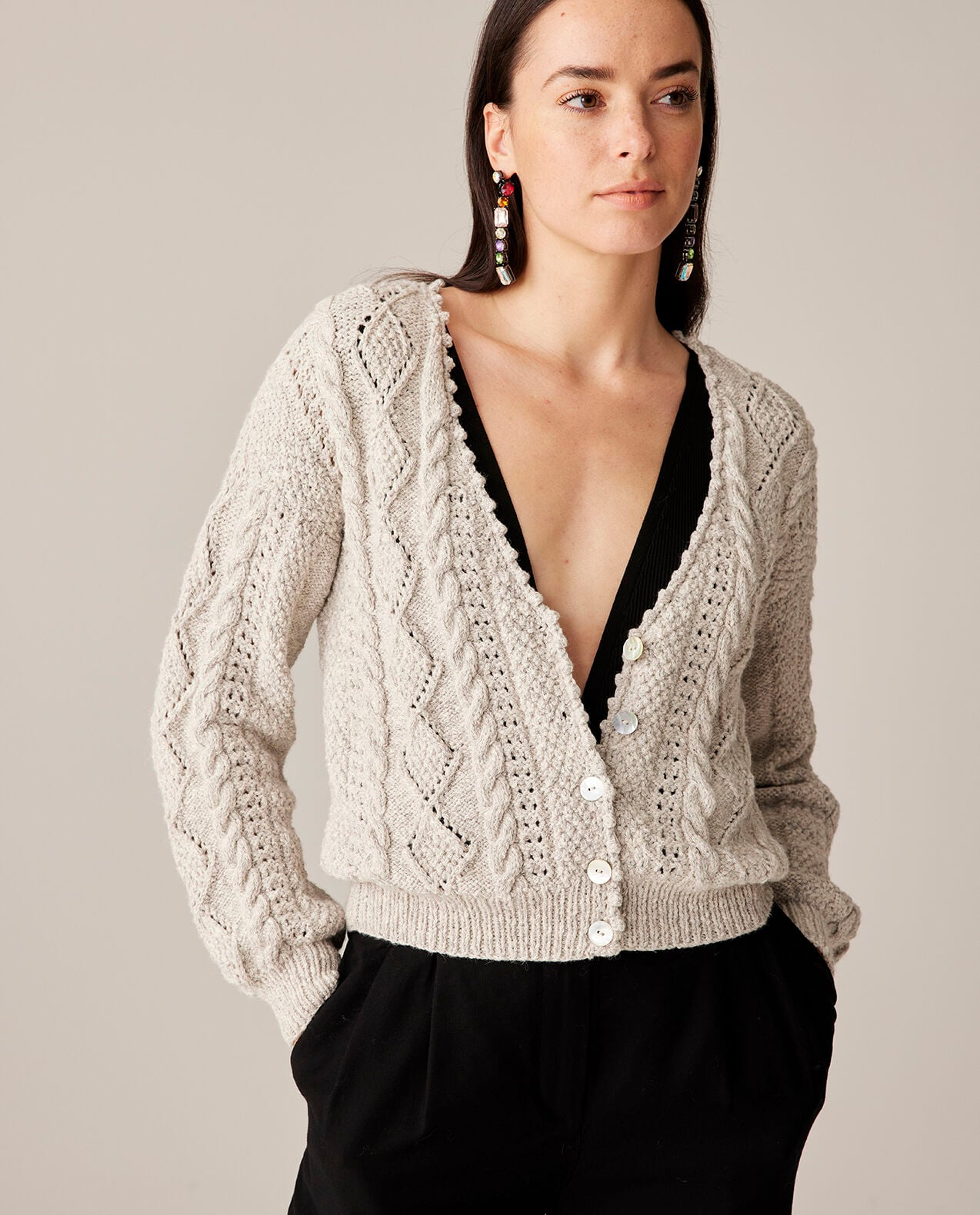 Modèle Gilet Yuna Phil Alpaga Coton