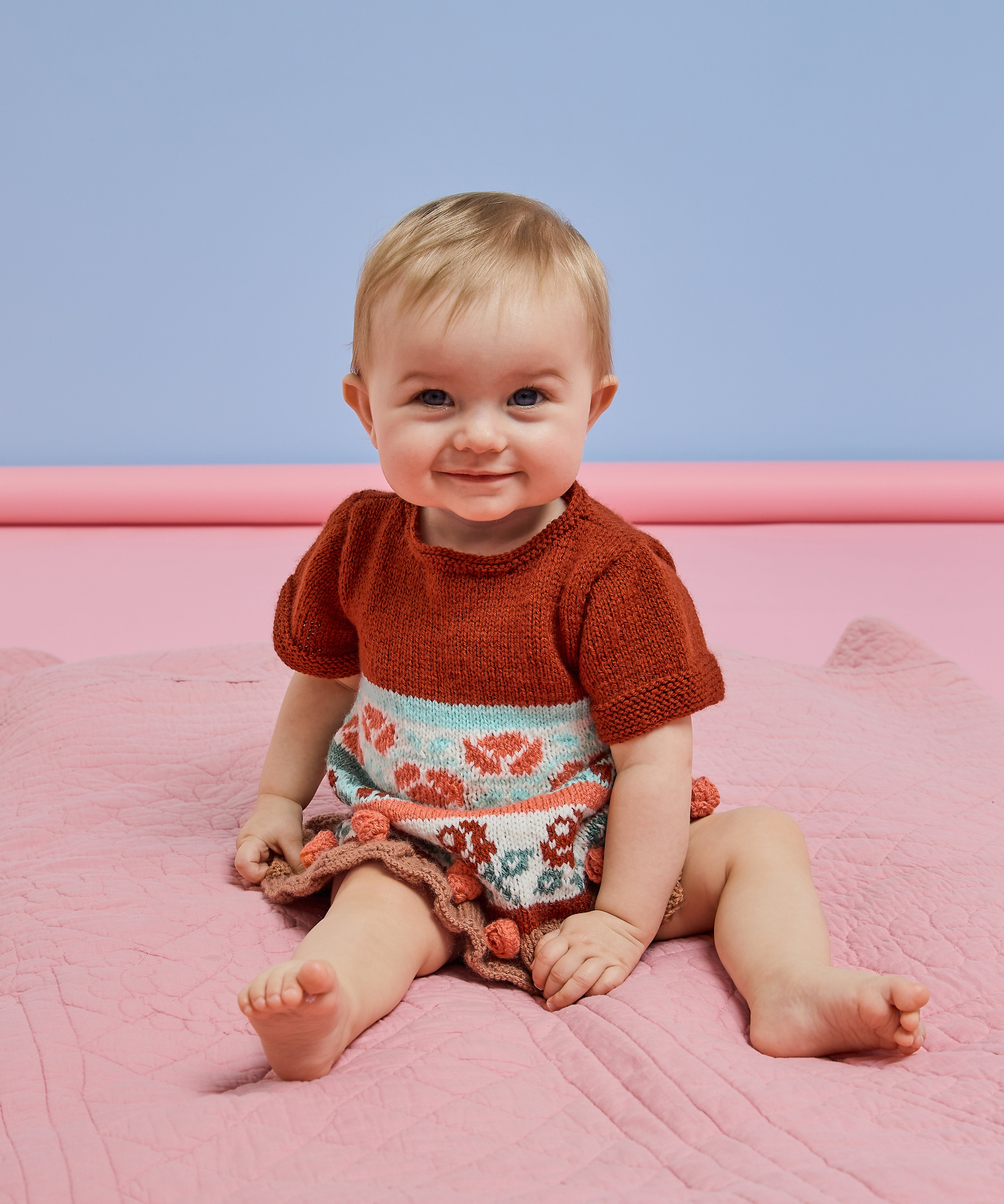 Modèle Layette - Robe Faustine