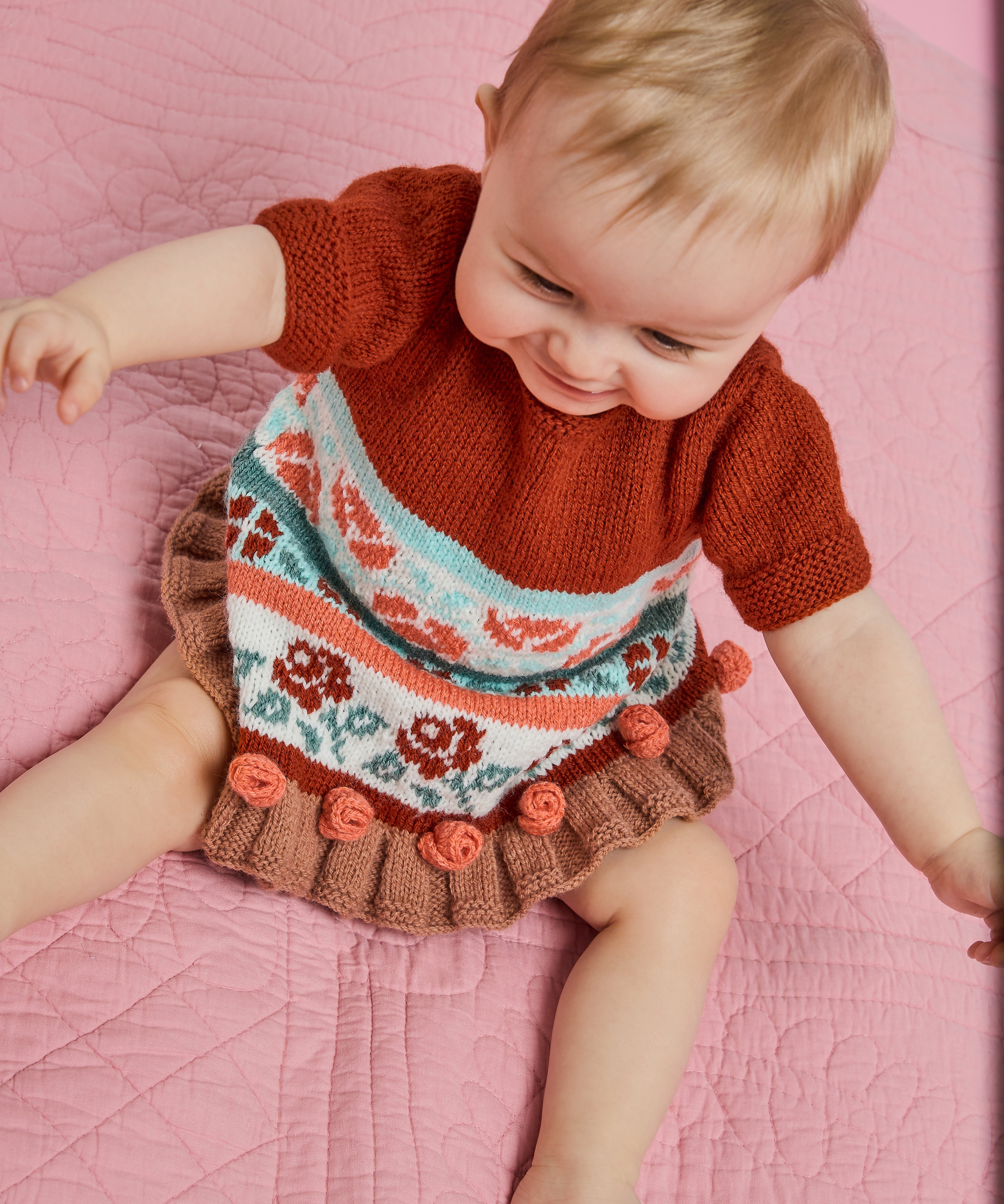 Modèle Layette - Robe Faustine