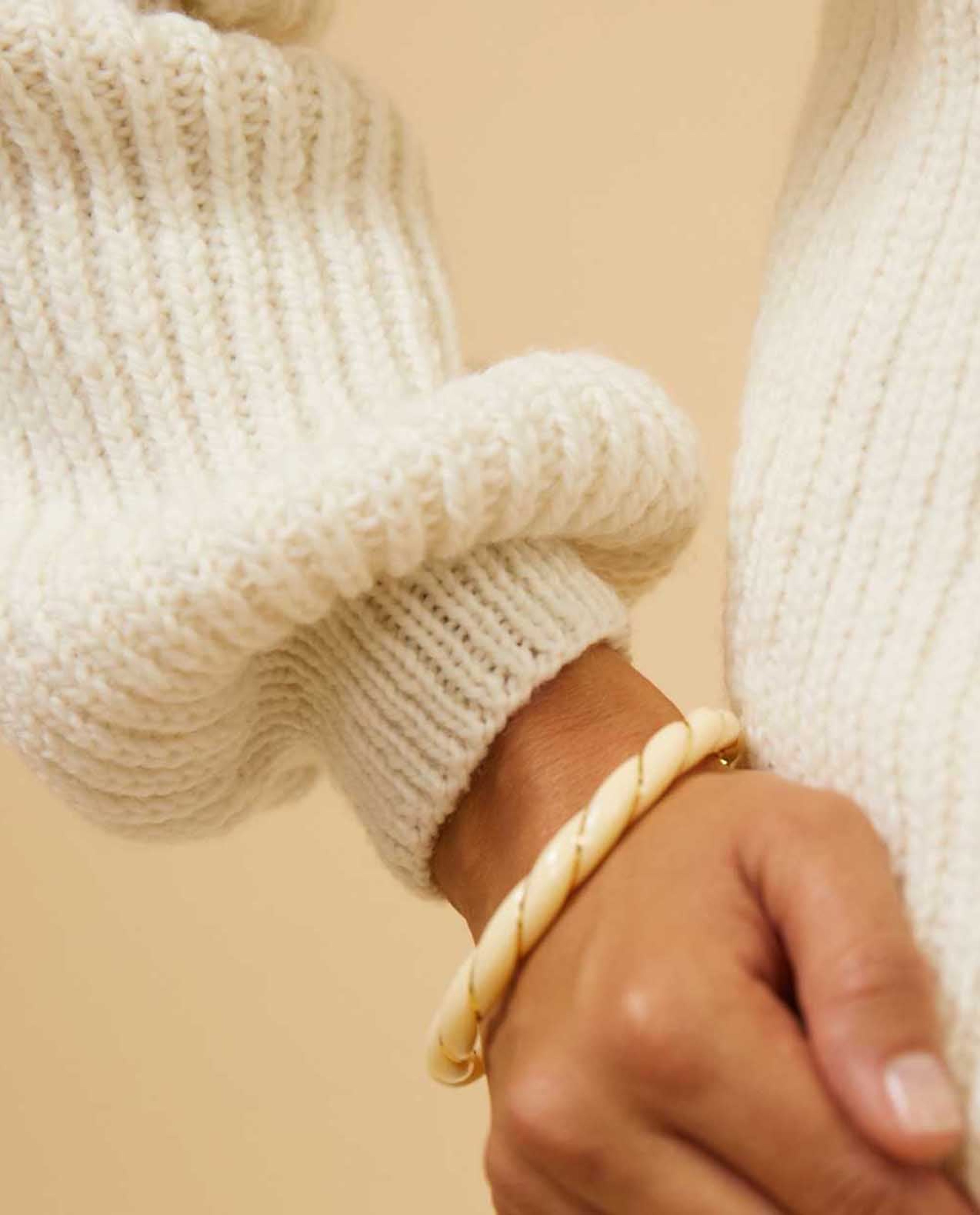 Modèle Gilet Femme Phil Ecolaine Ecru