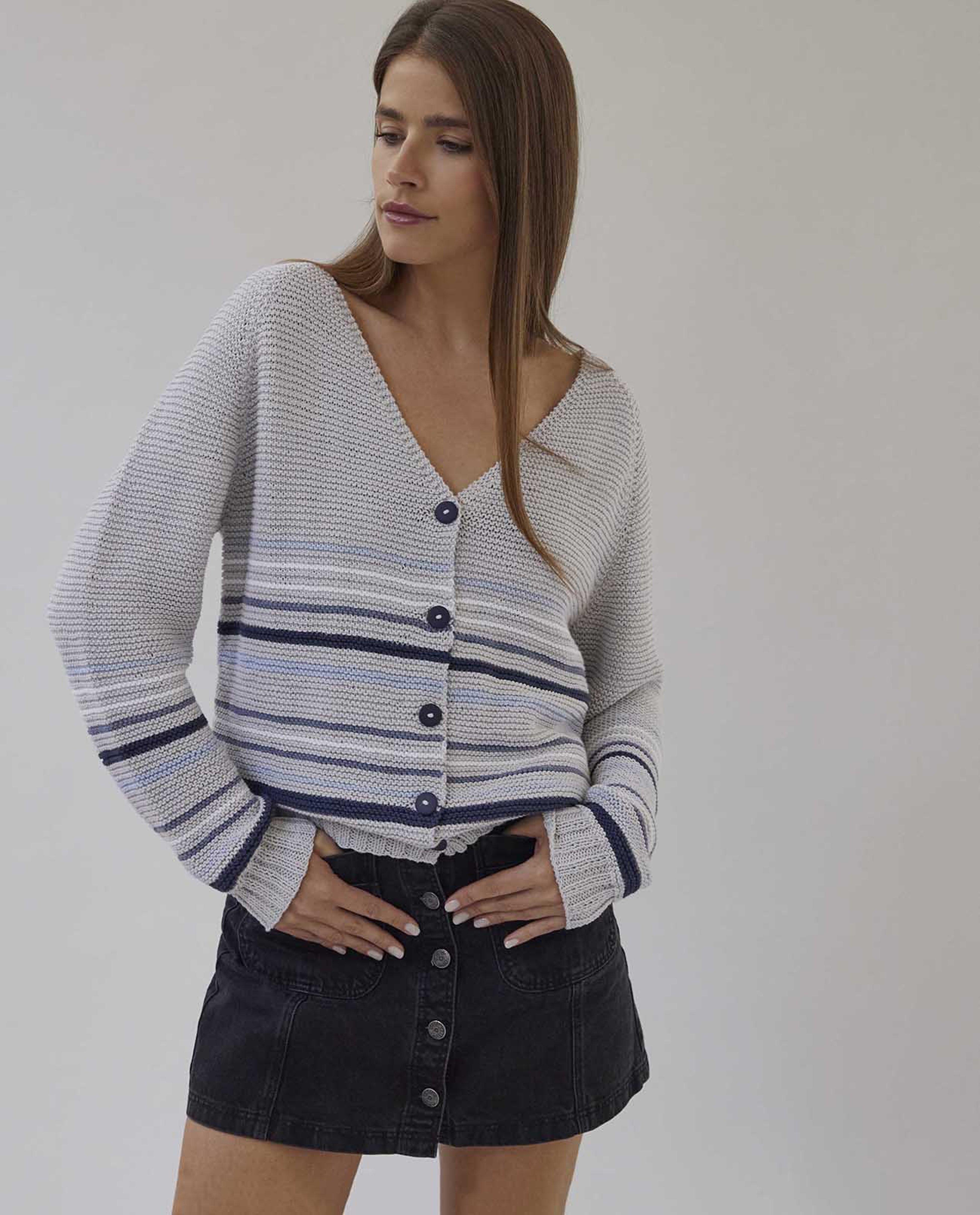 Damesvestmodel Phil Ecocoton Pearl