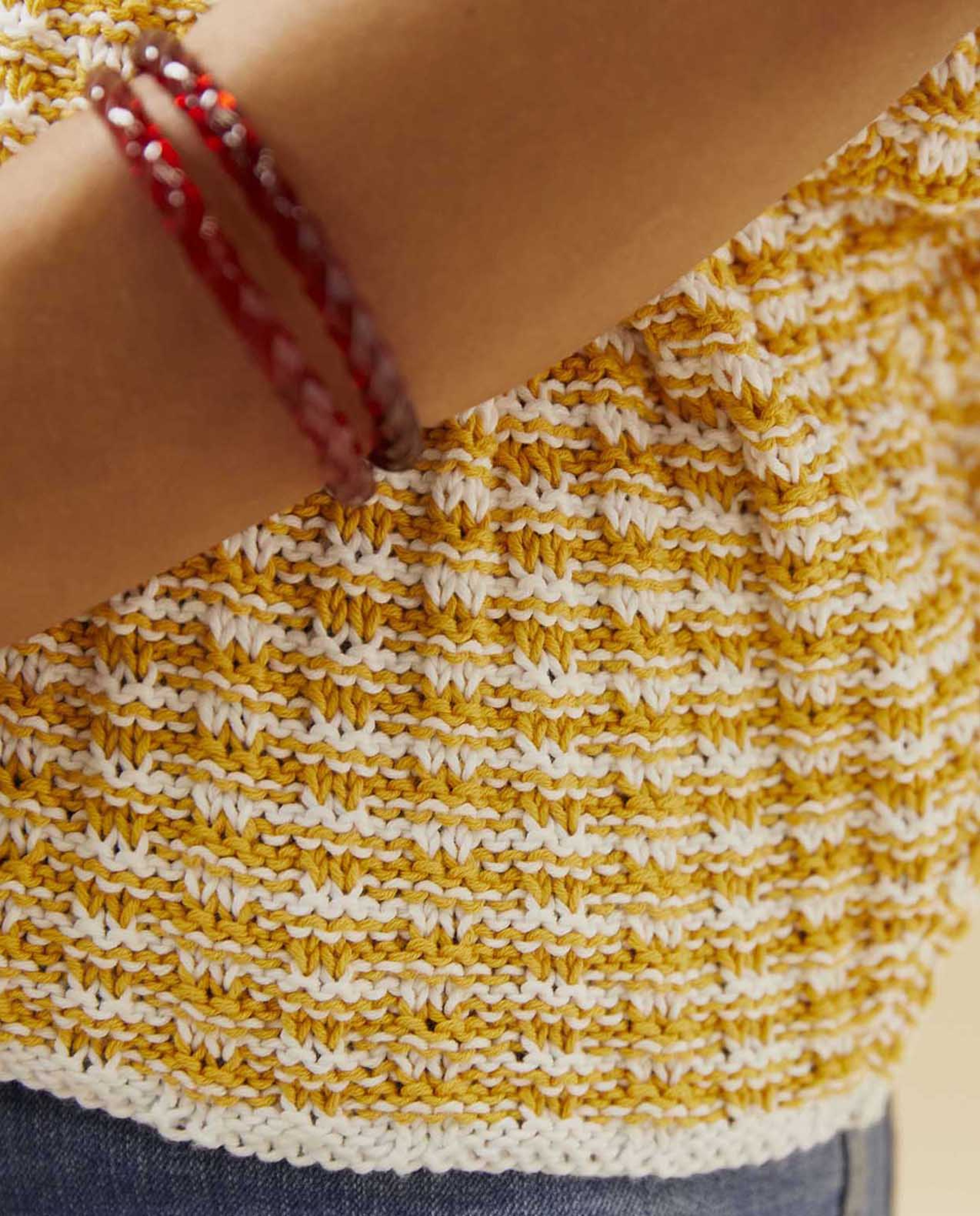 Modèle Pull Femme P.ecocoton Tournesol