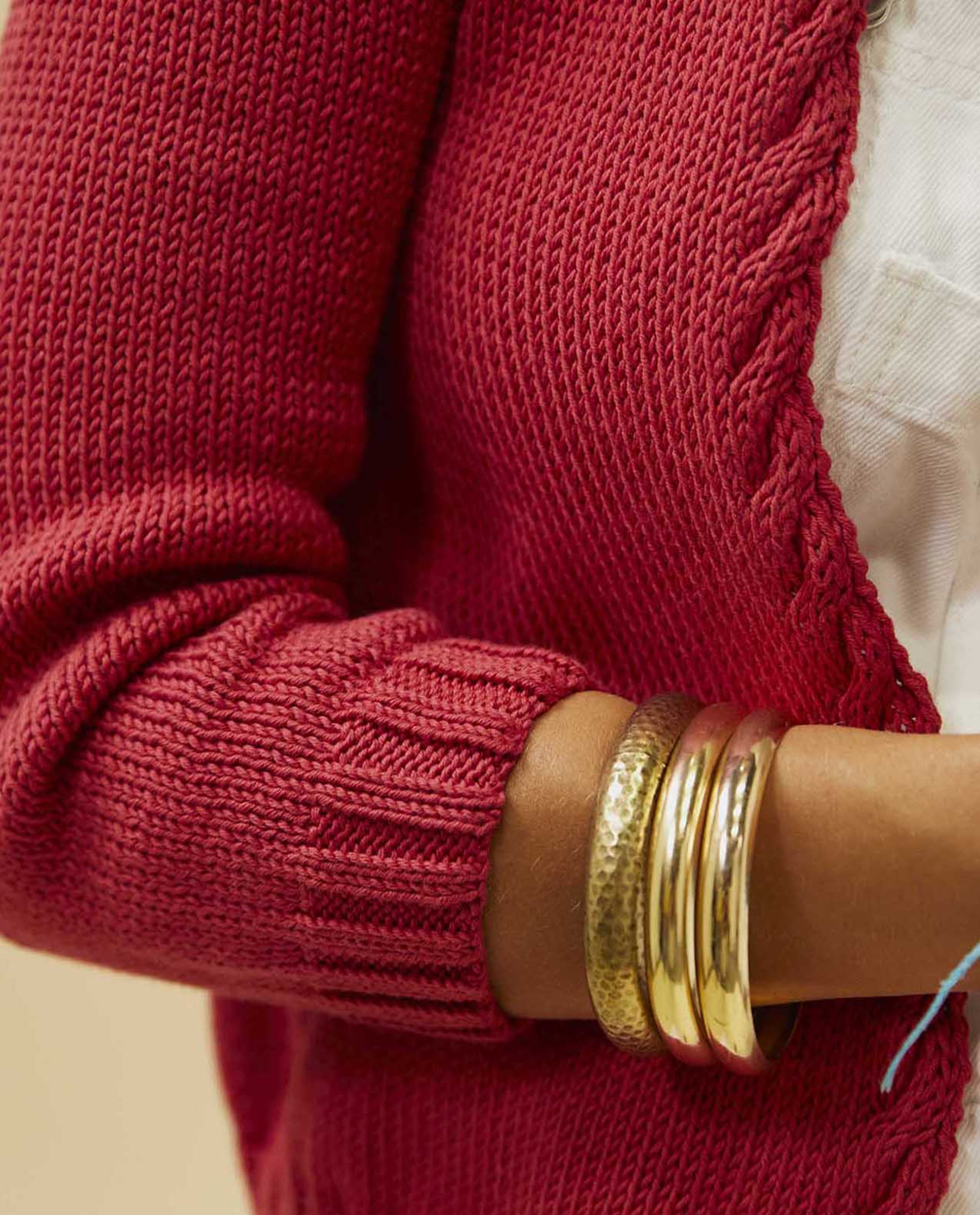 Women's Vest Model P.Ecocoton Cherry