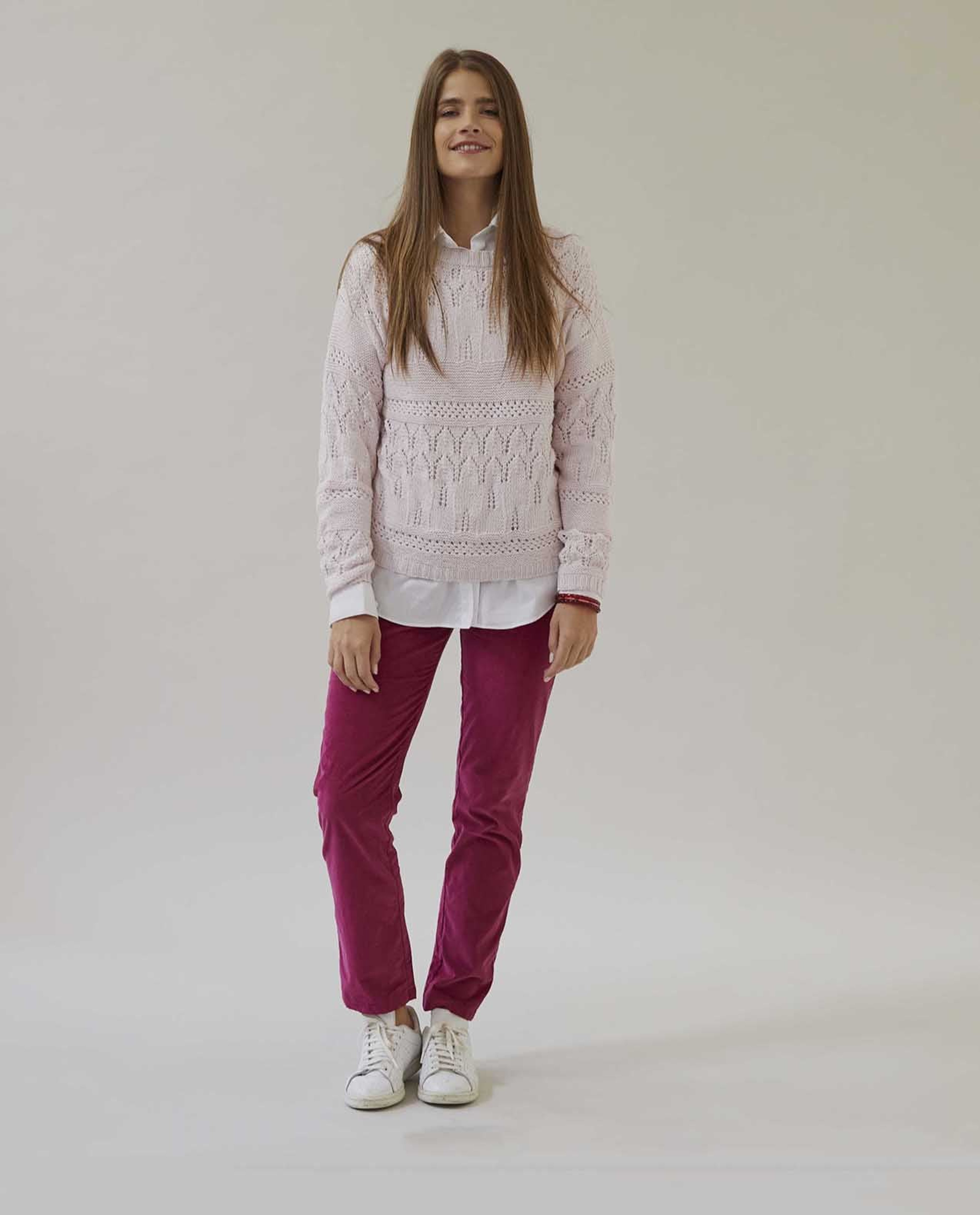 Modèle Pull Femme Phil Océan Pétale