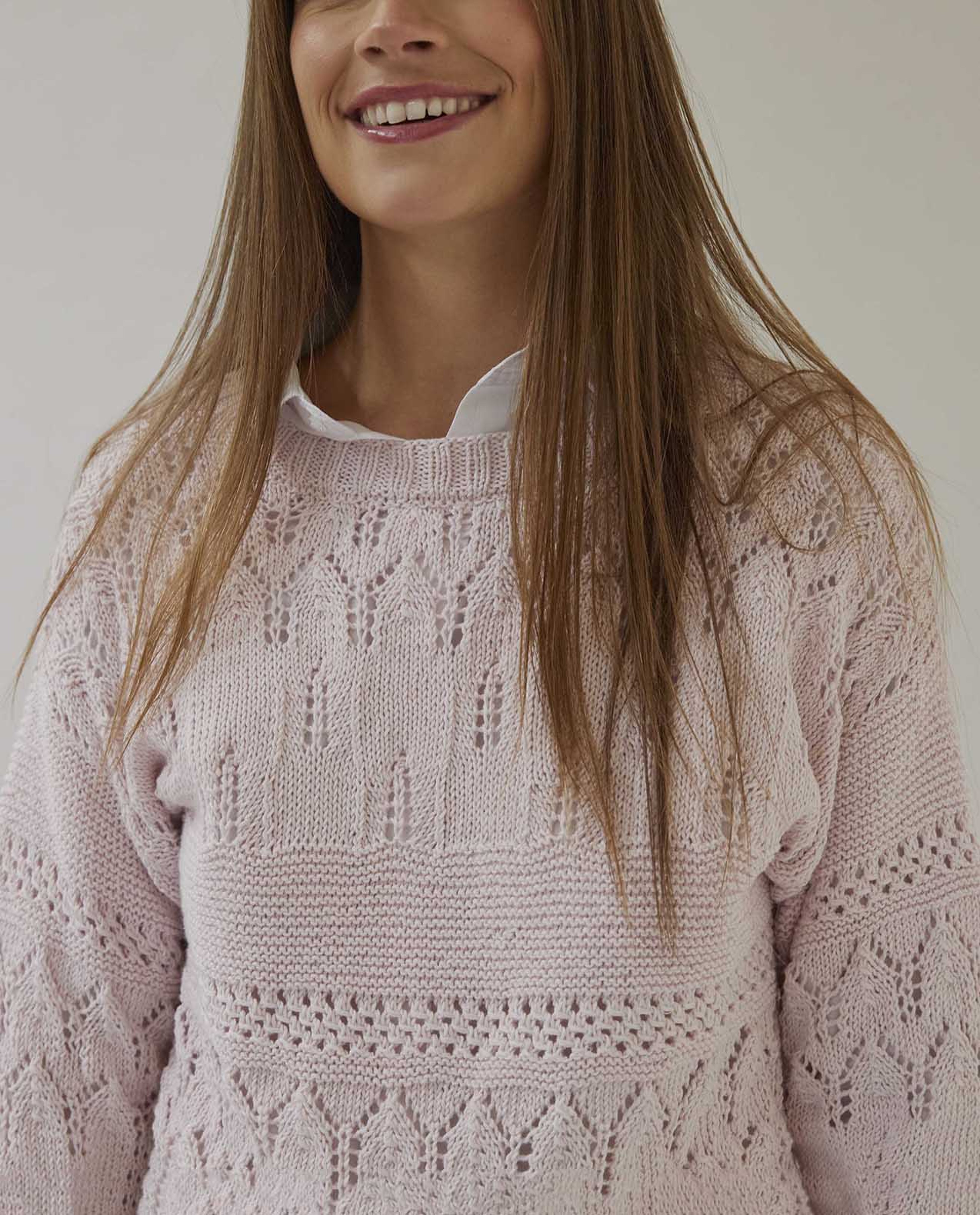 Modèle Pull Femme Phil Océan Pétale