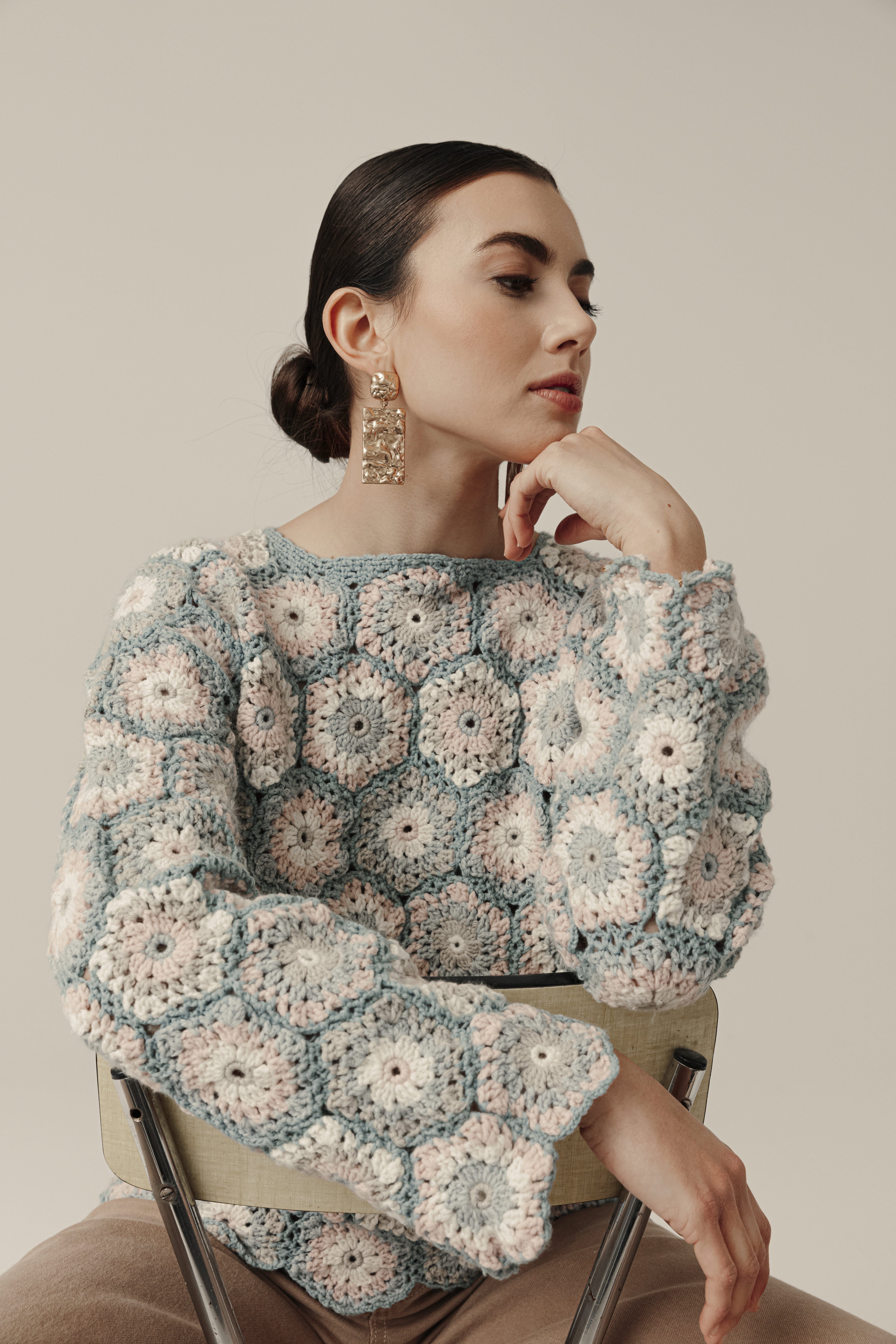 Women's Sweater Model Carole