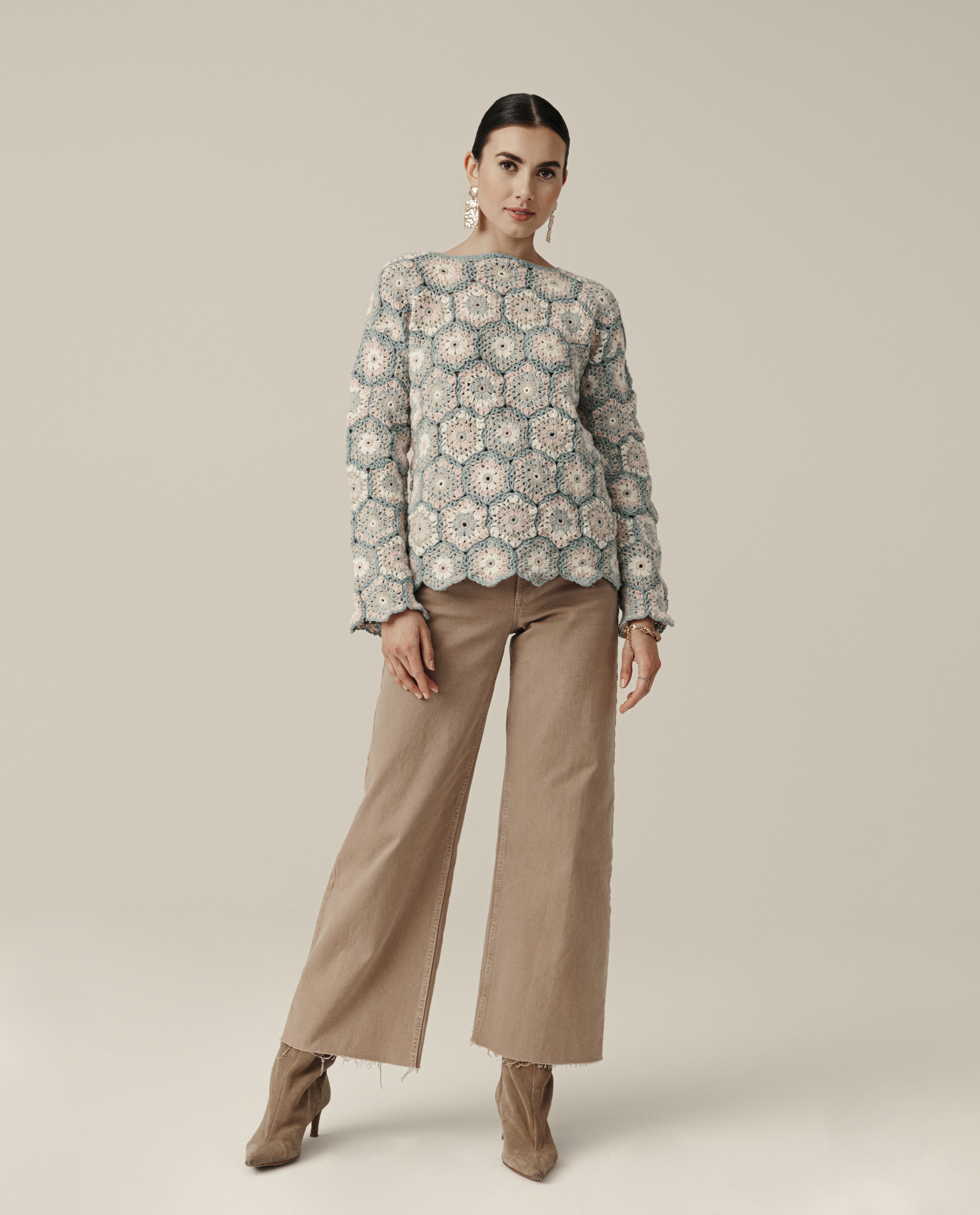 Women's Sweater Model Carole