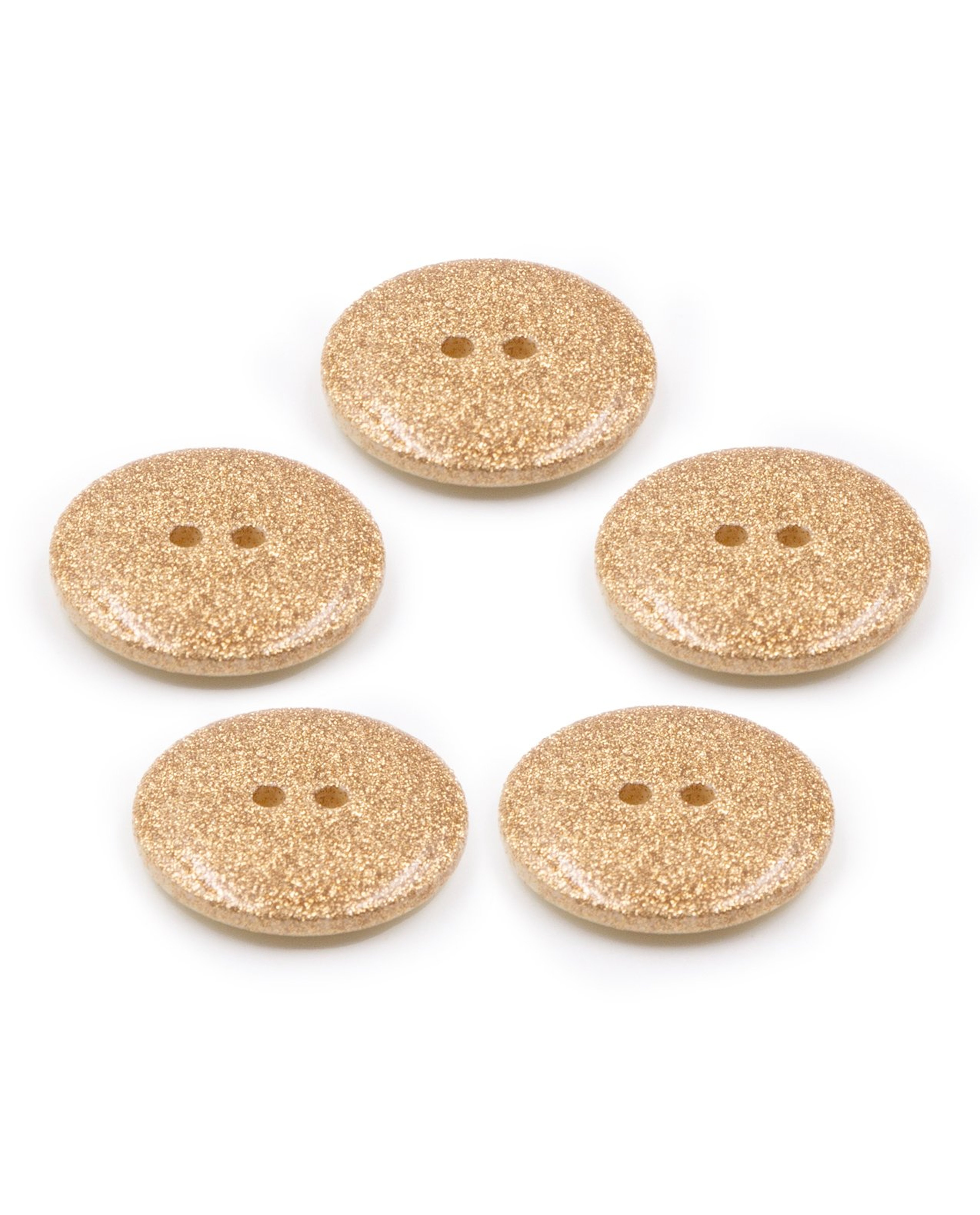 Lot De 5 Boutons Ronds Colorés