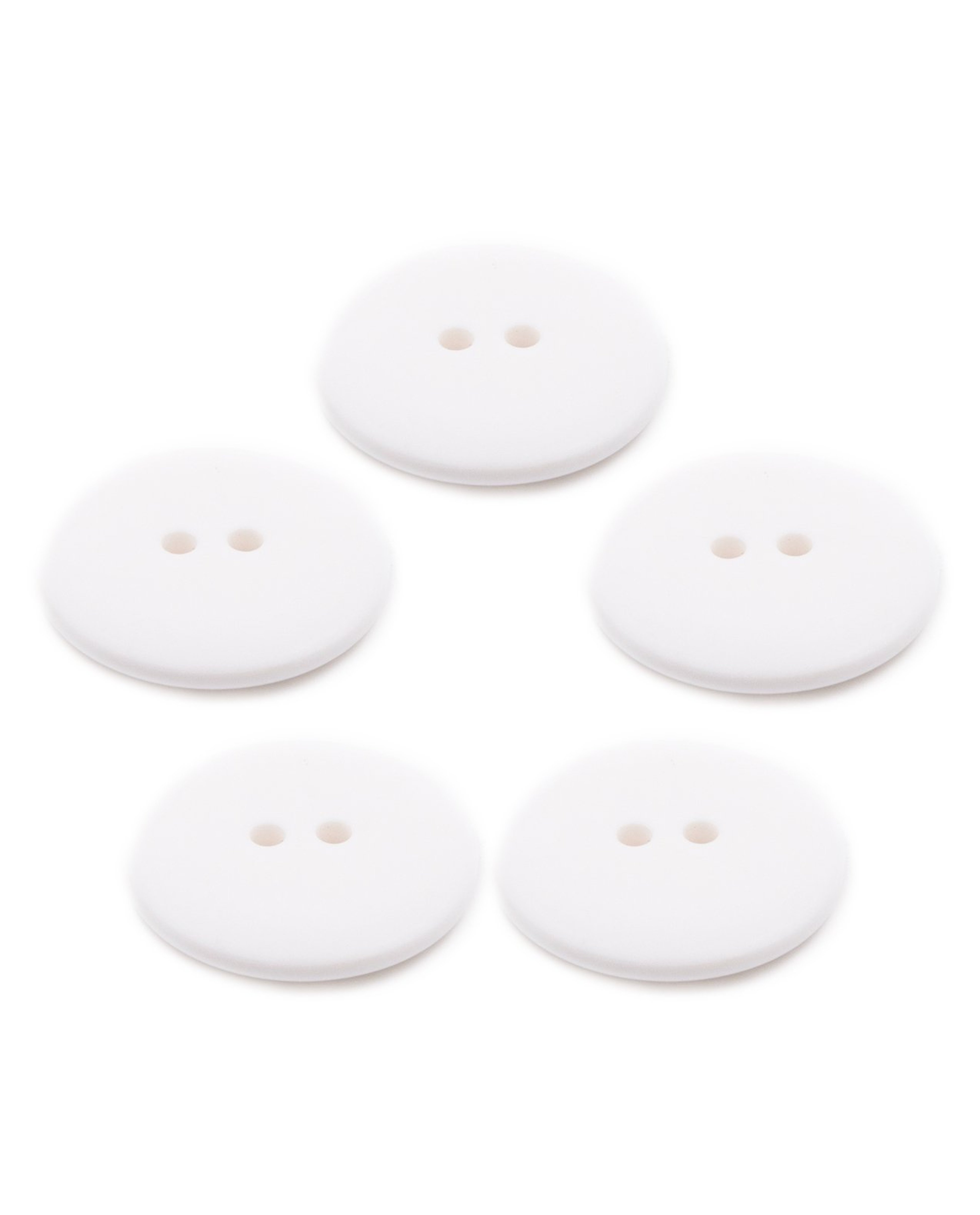 Lot De 5 Boutons Ronds Colorés