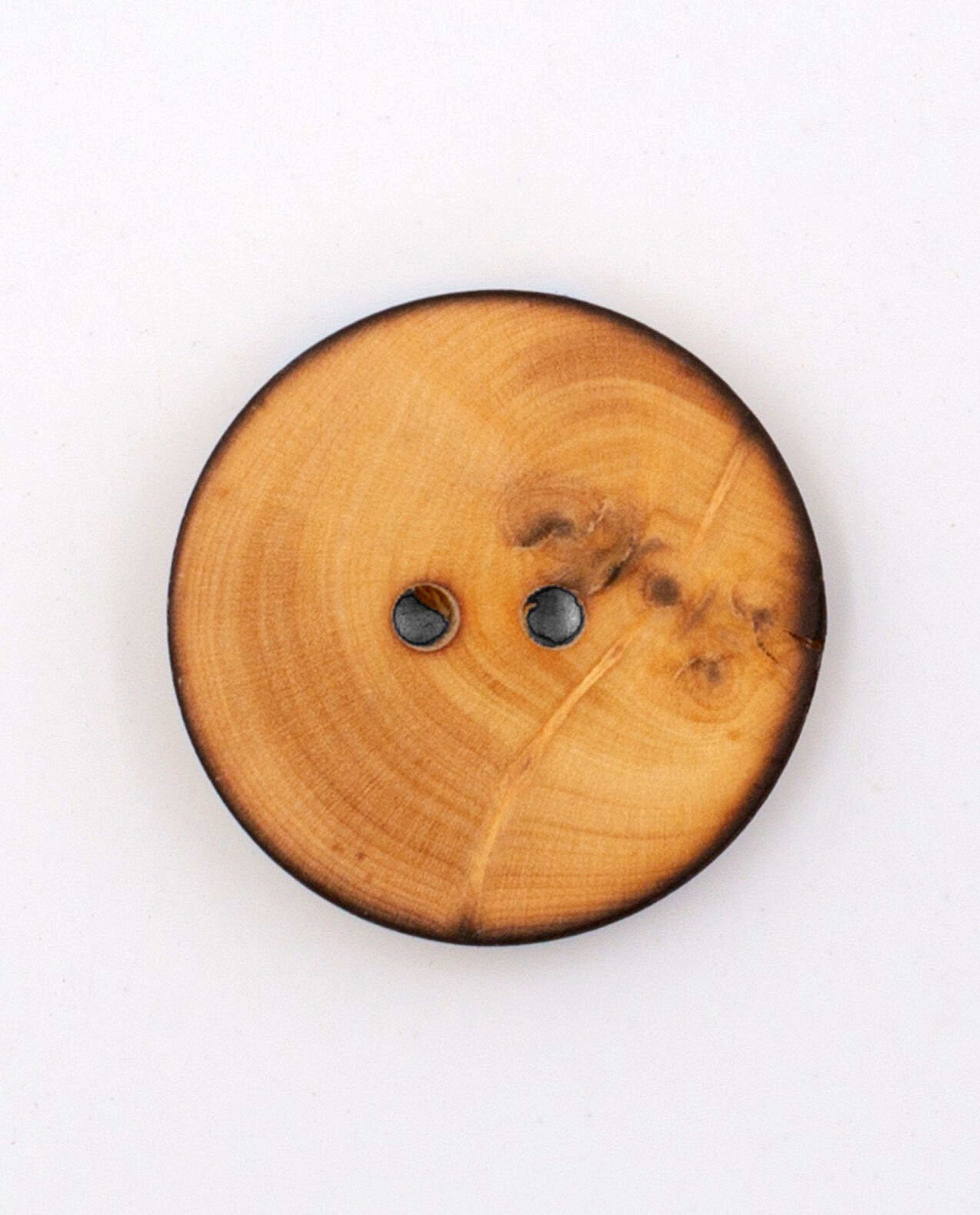 Lot De 5 Boutons Bois Flammé