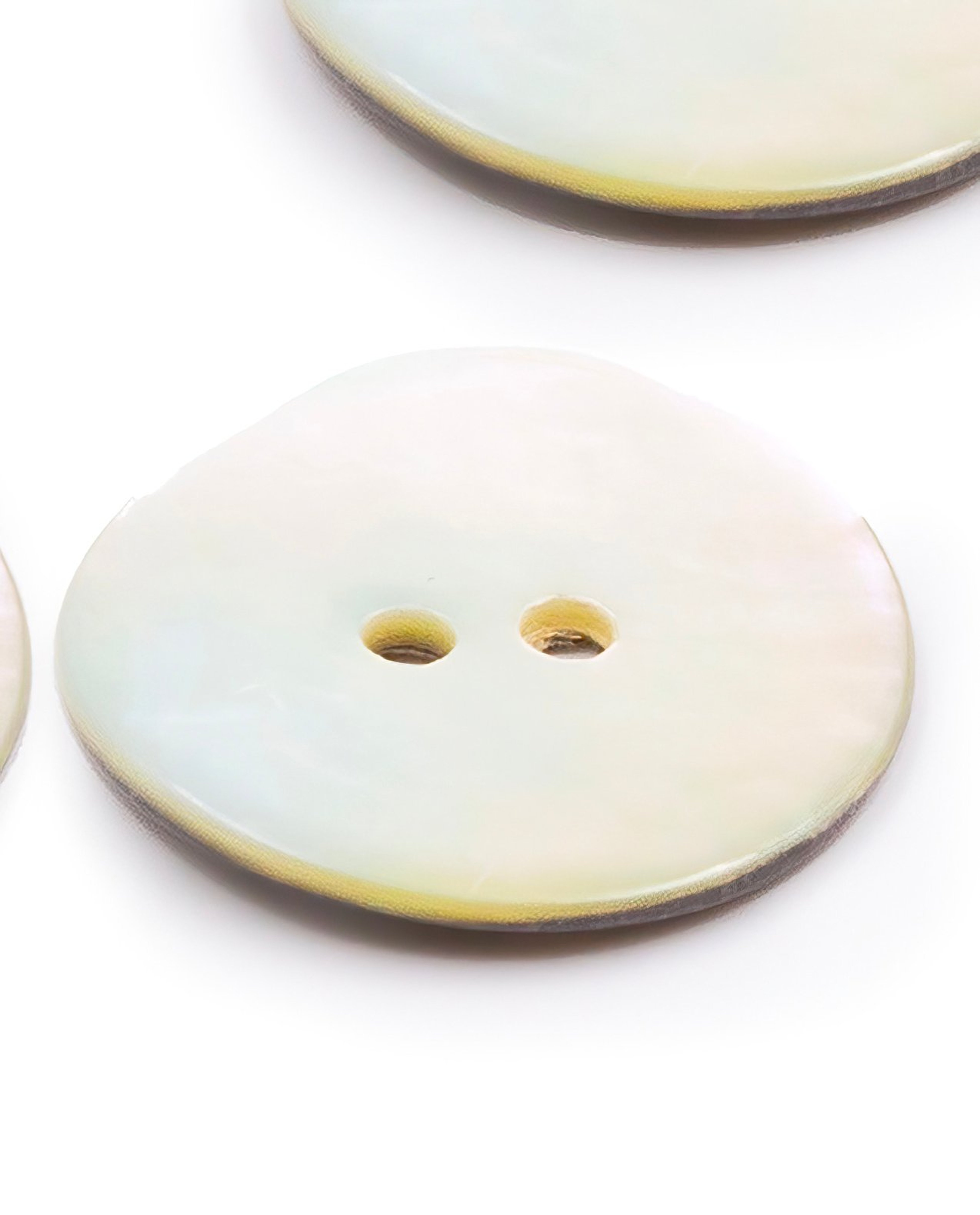 Lot De 5 Boutons Nacre Naturel