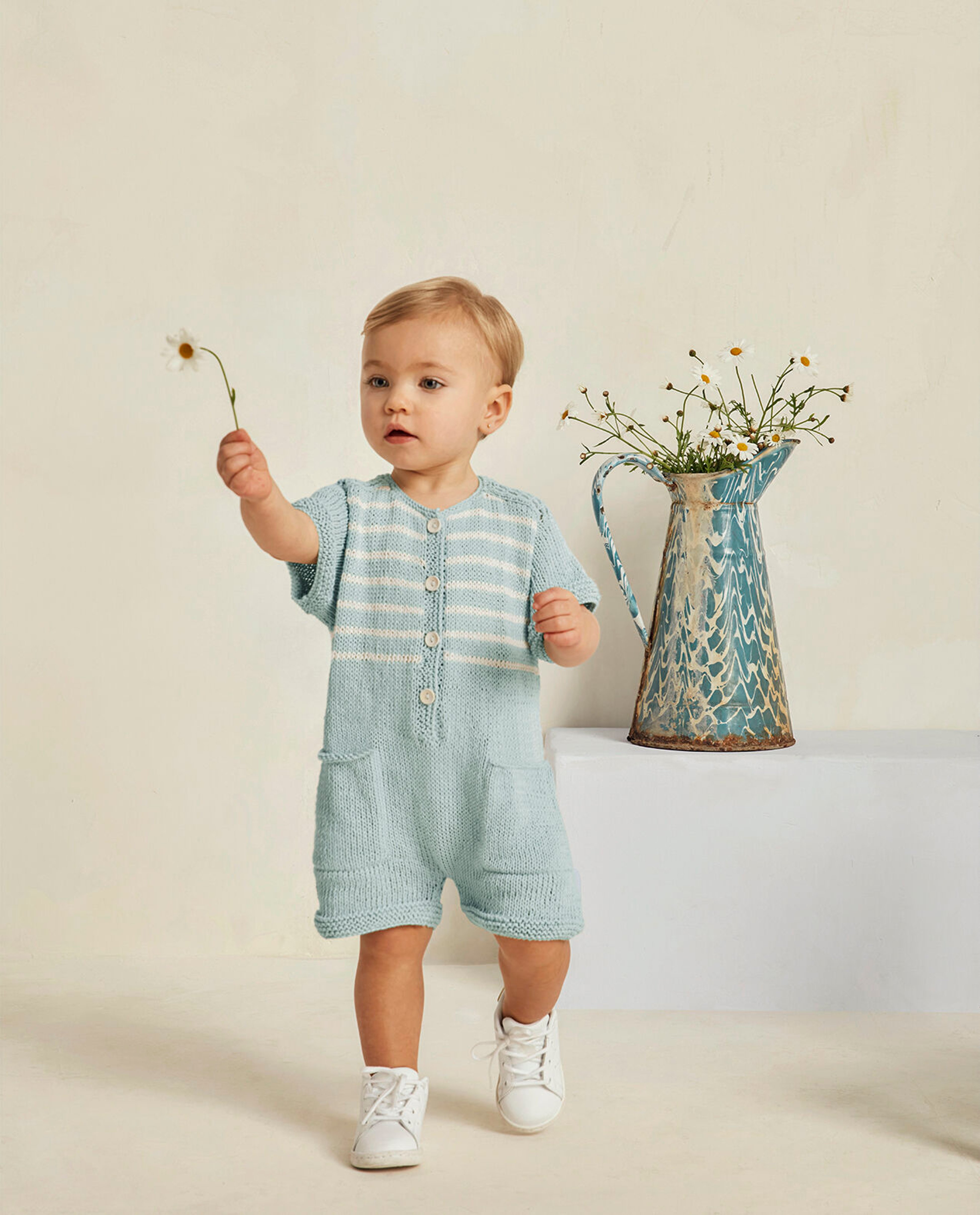 Jongens Jumpsuit Patroon Césarine