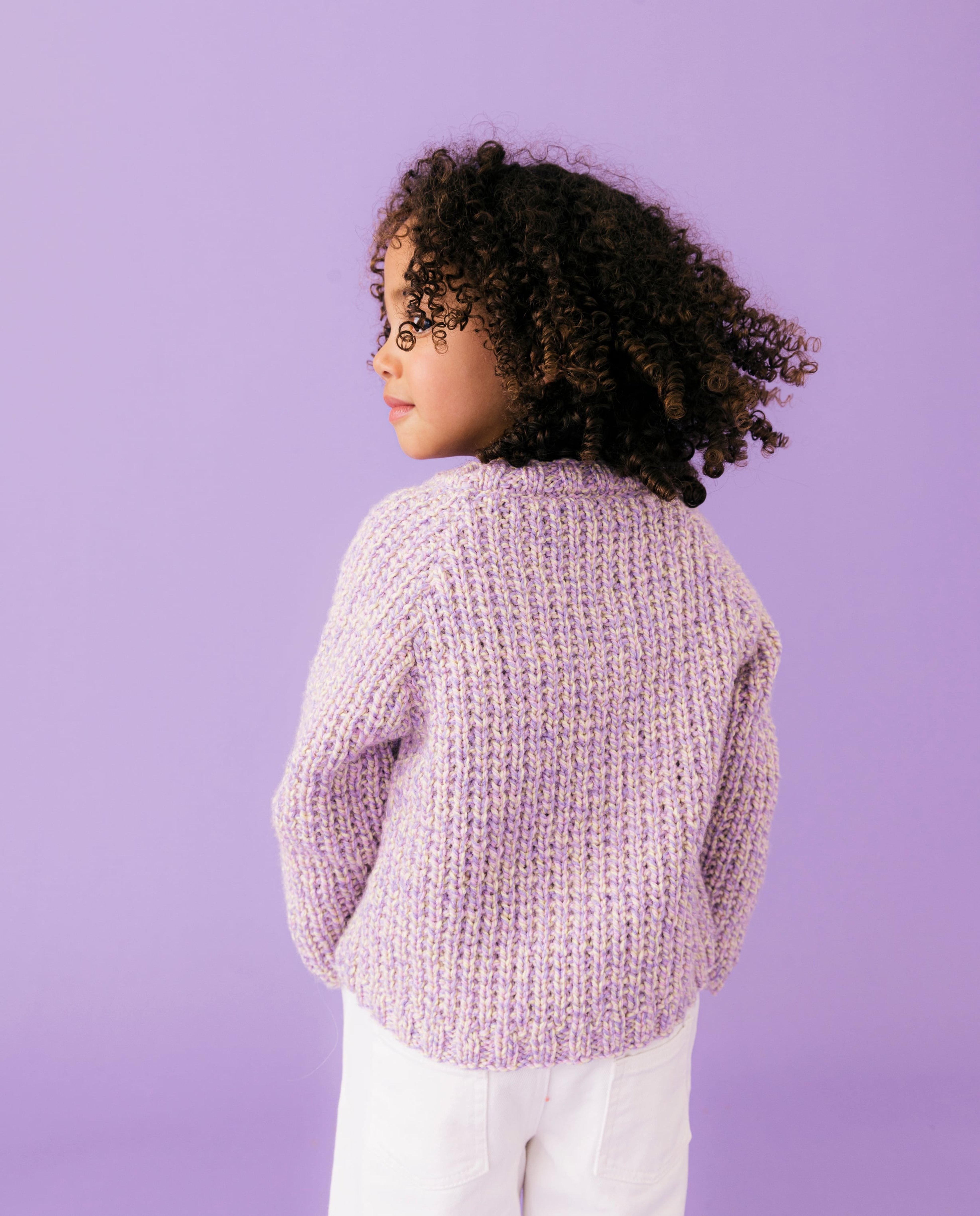 Modèle Gilet Fille Elodie