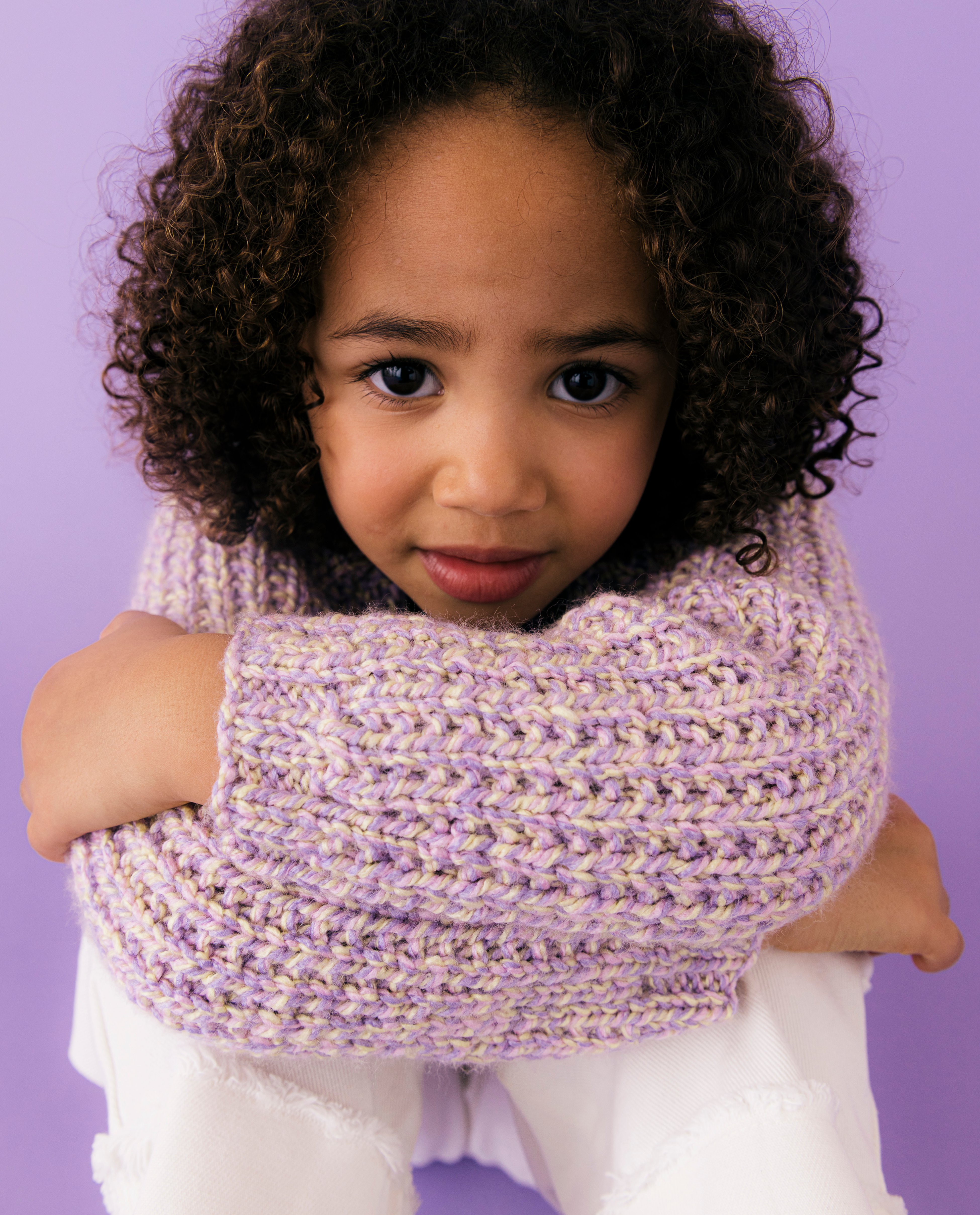 Modèle Gilet Fille Elodie