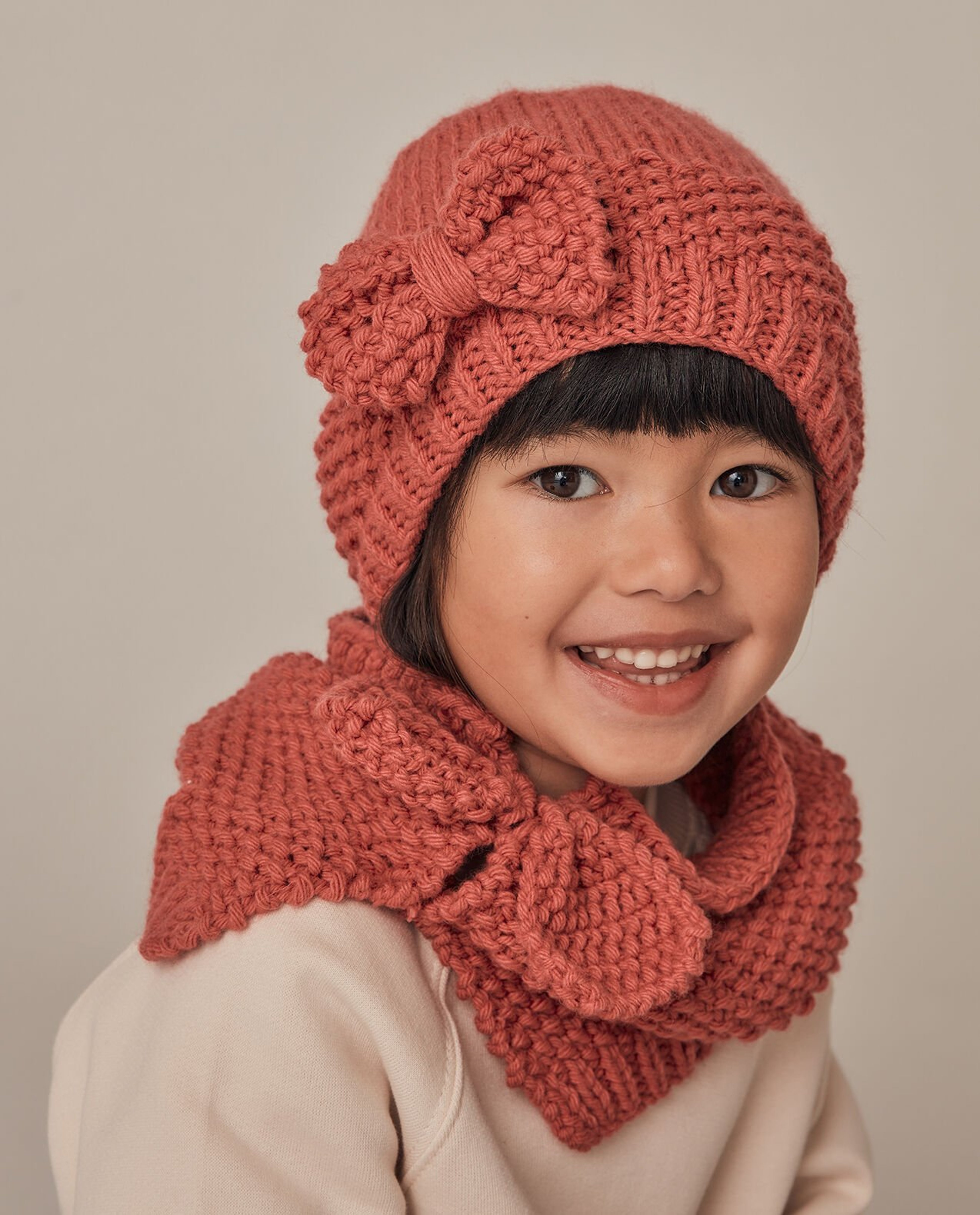 Beaniemuts Meisje Millie Patroon