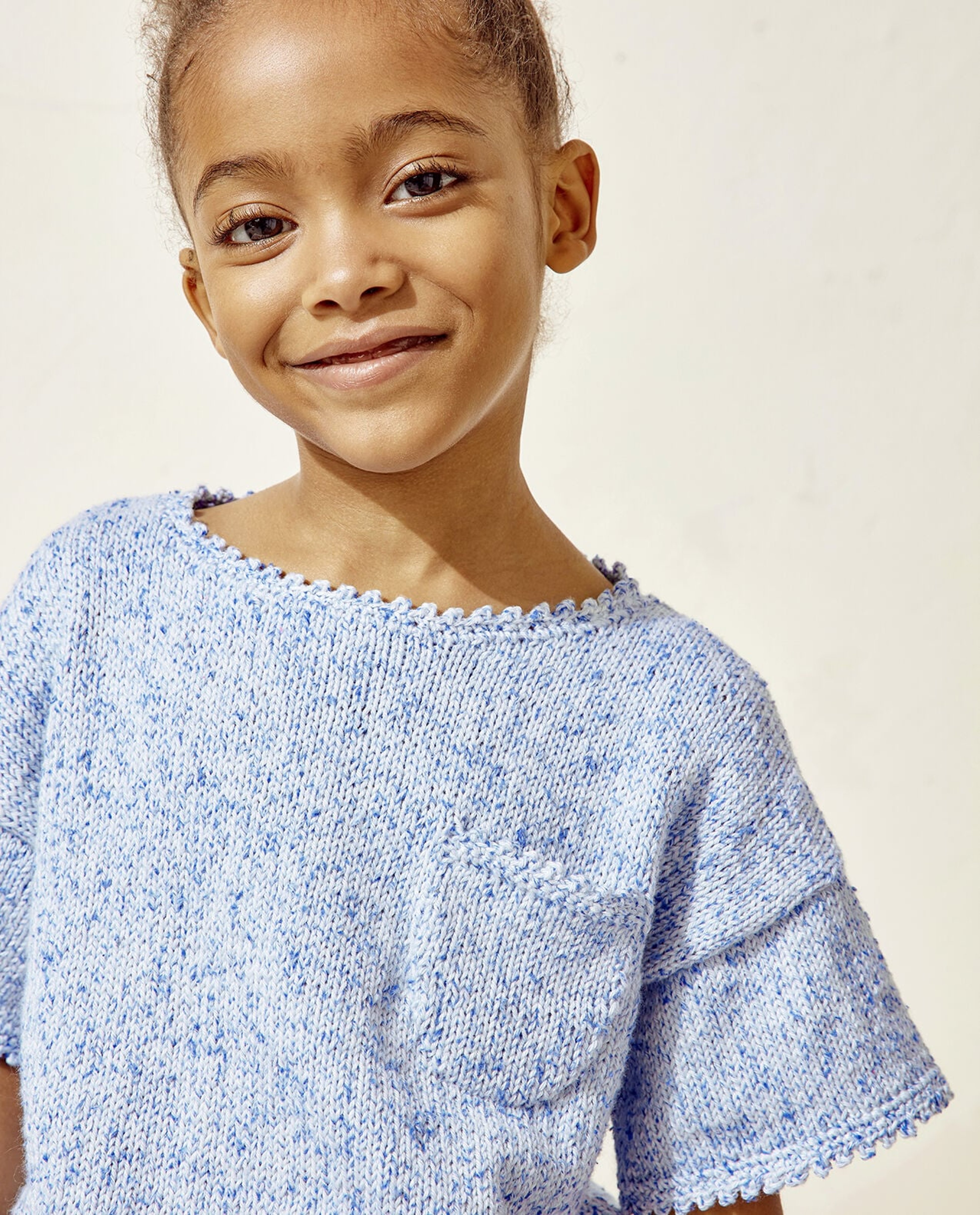 Girl's Sweater Pattern Daisy