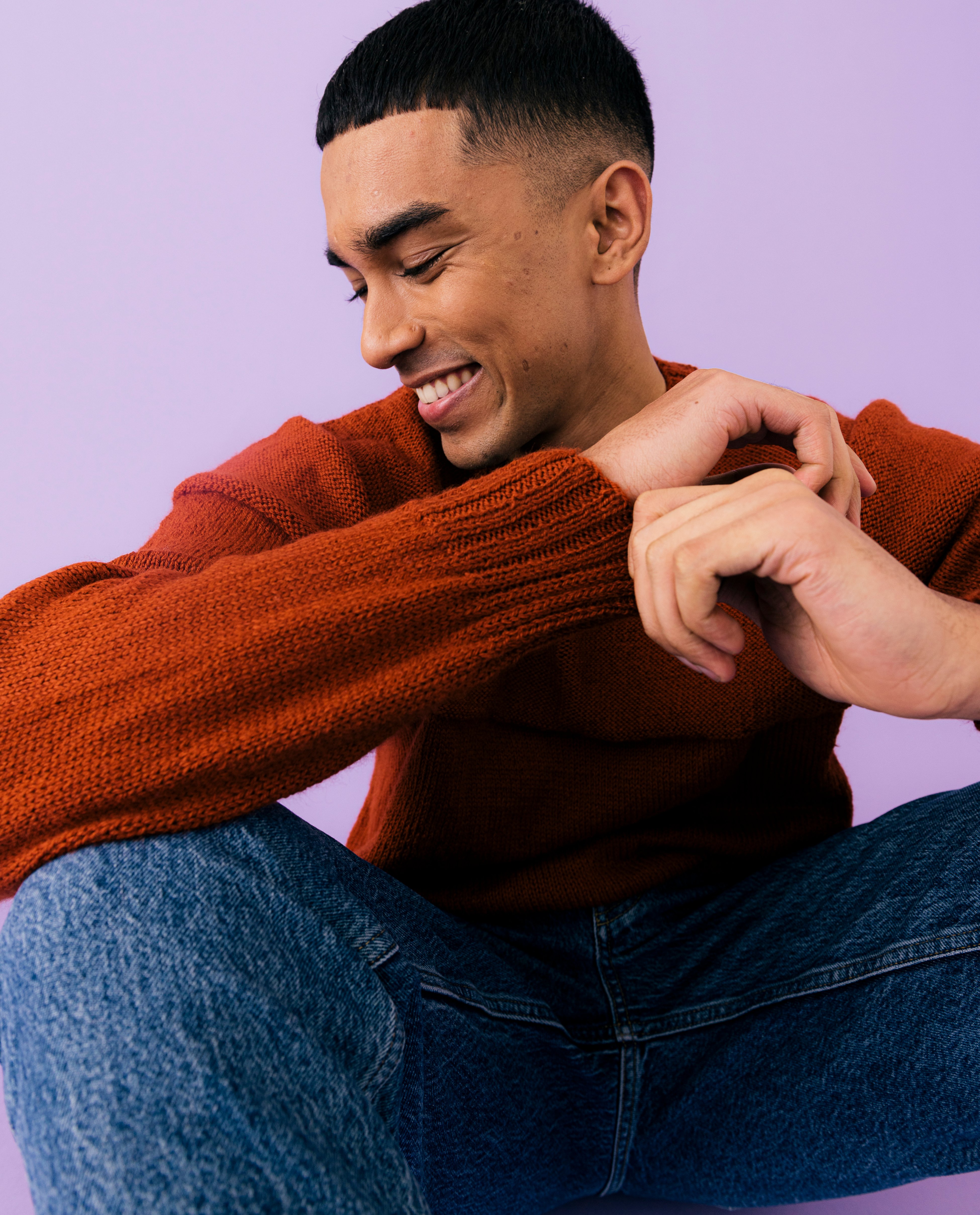 Men's Sweater Model Davido