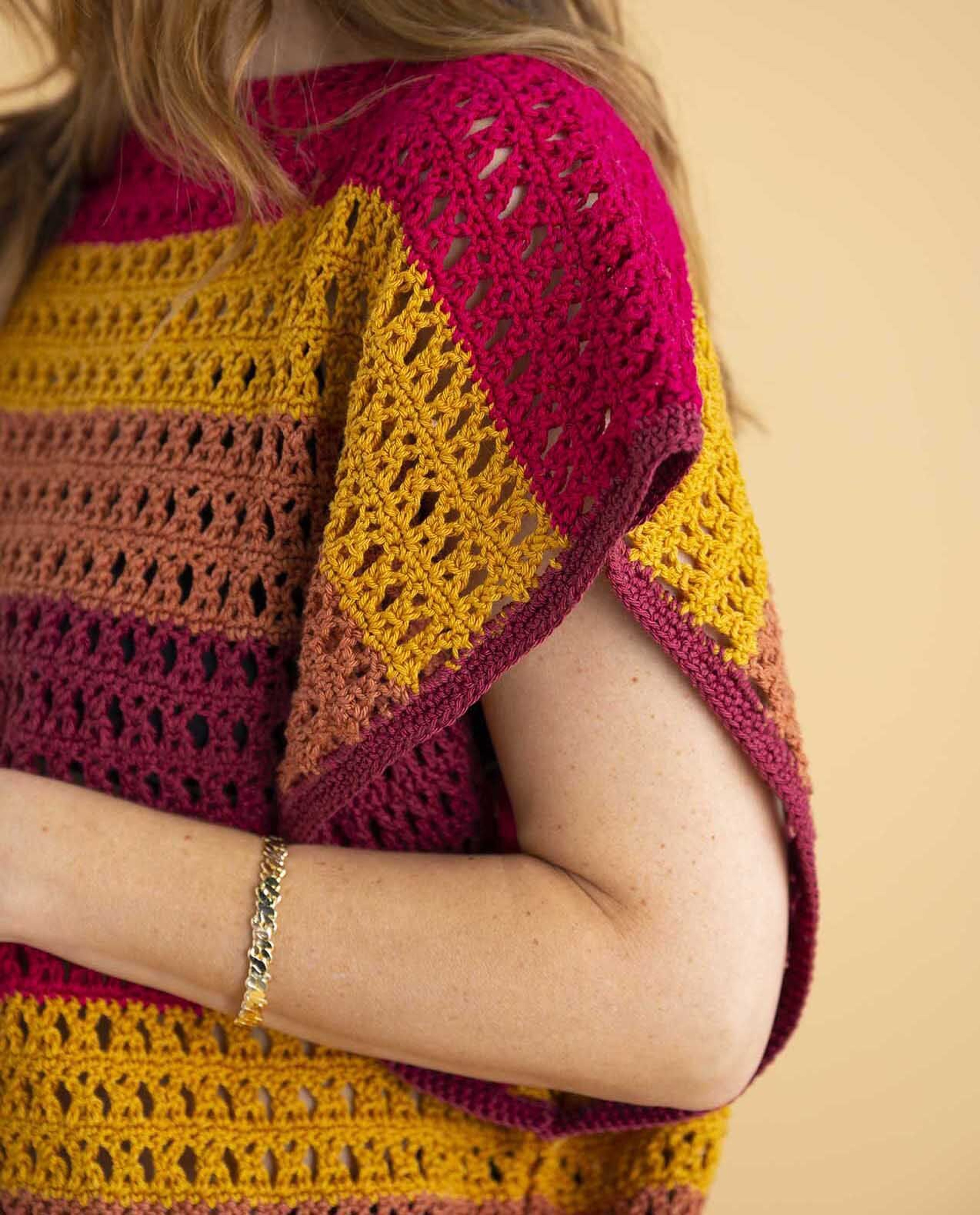 Modèle Pull Sans Manches Femme Maeva