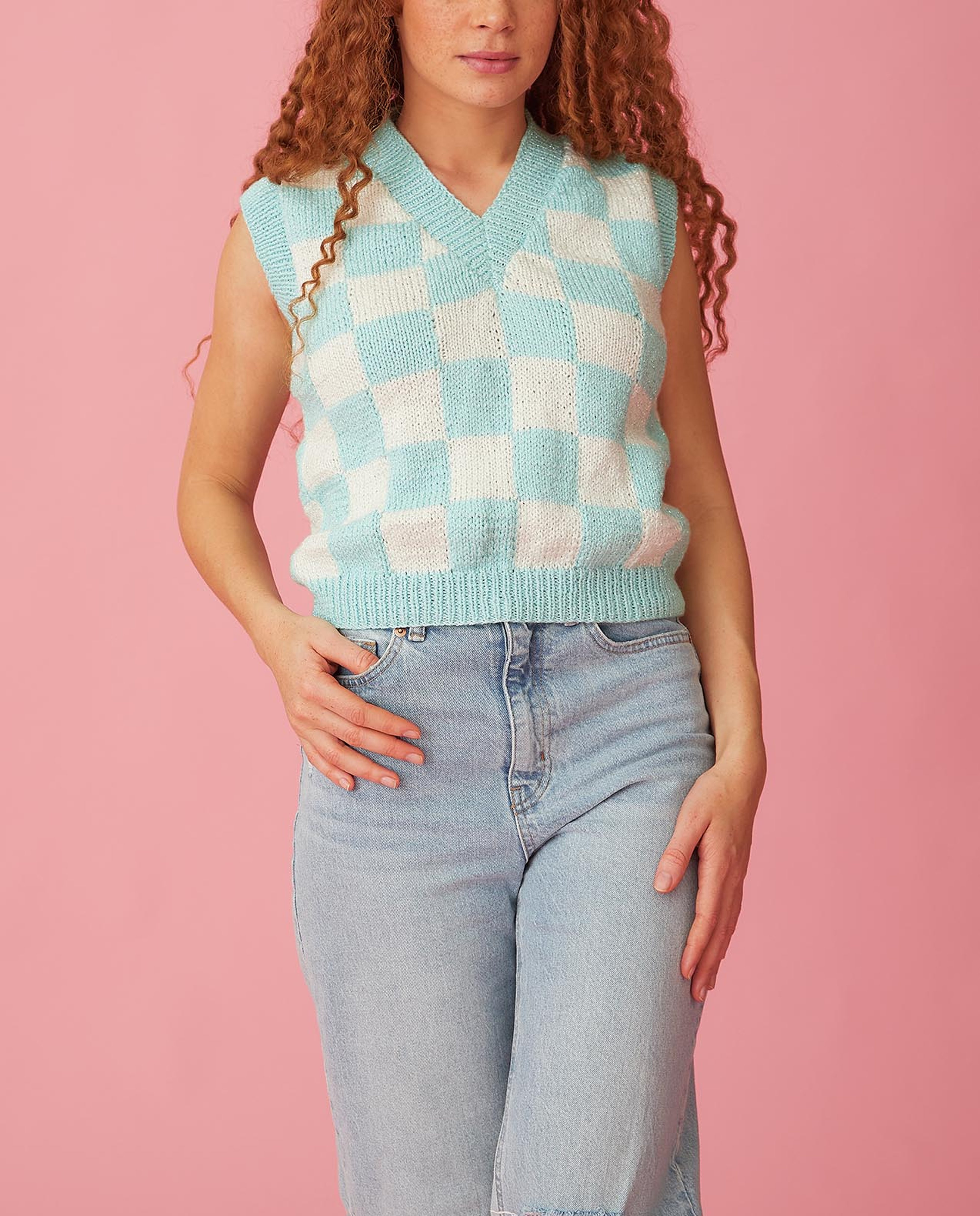 Modèle Pull Sans Manches Femme Dean