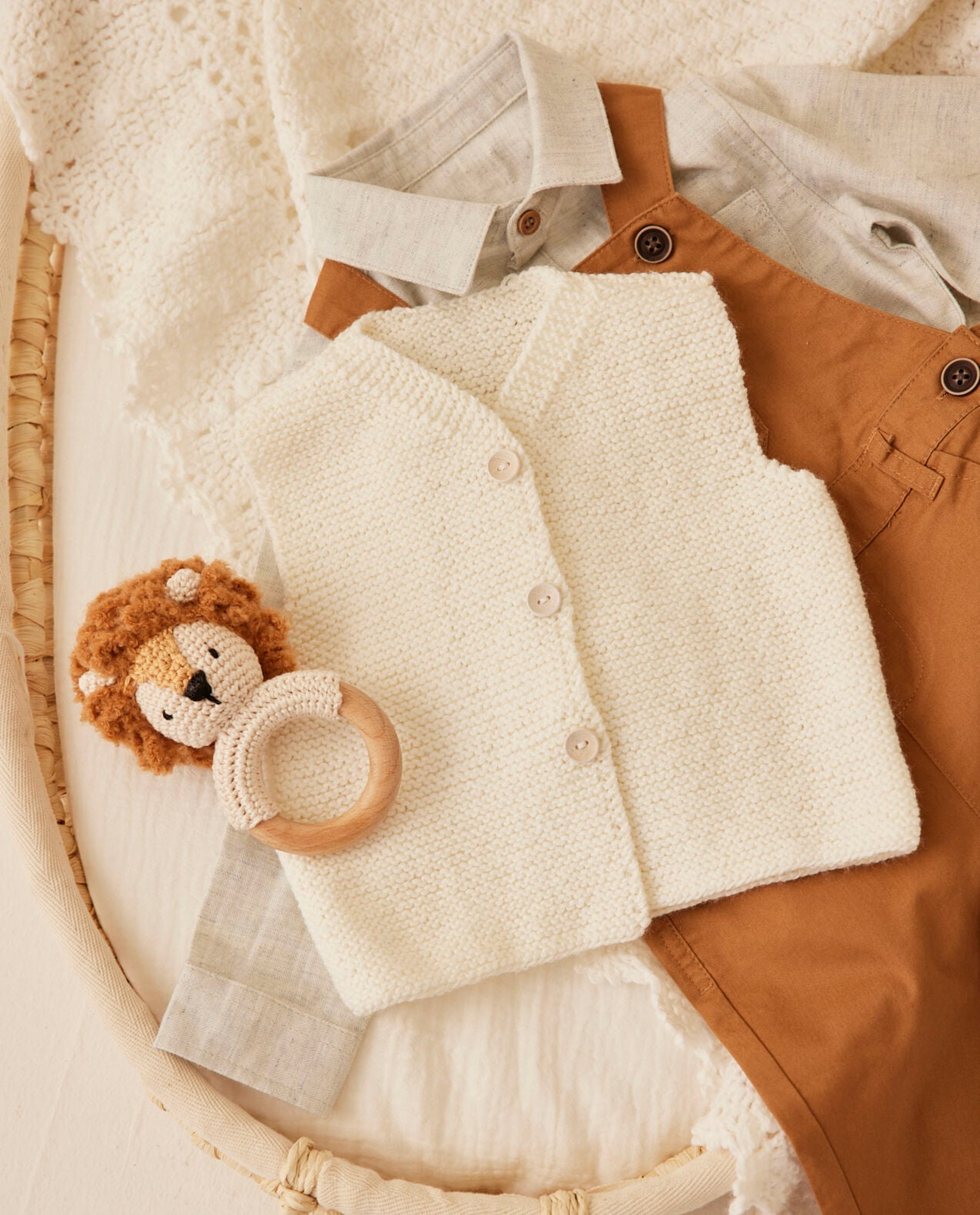 Baby Lion Amigurumi Rattle Pattern