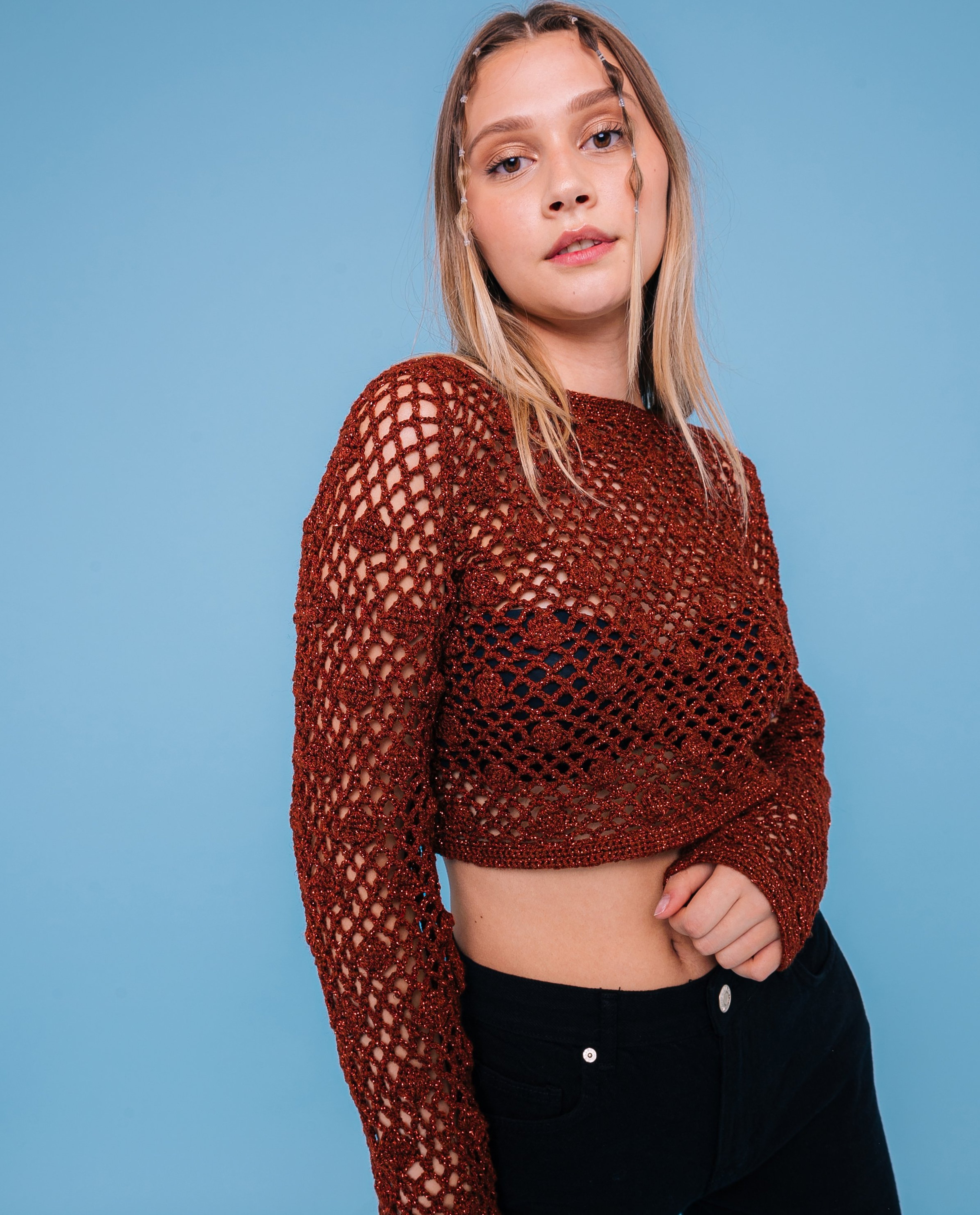 Délinda Women's Sweater Model