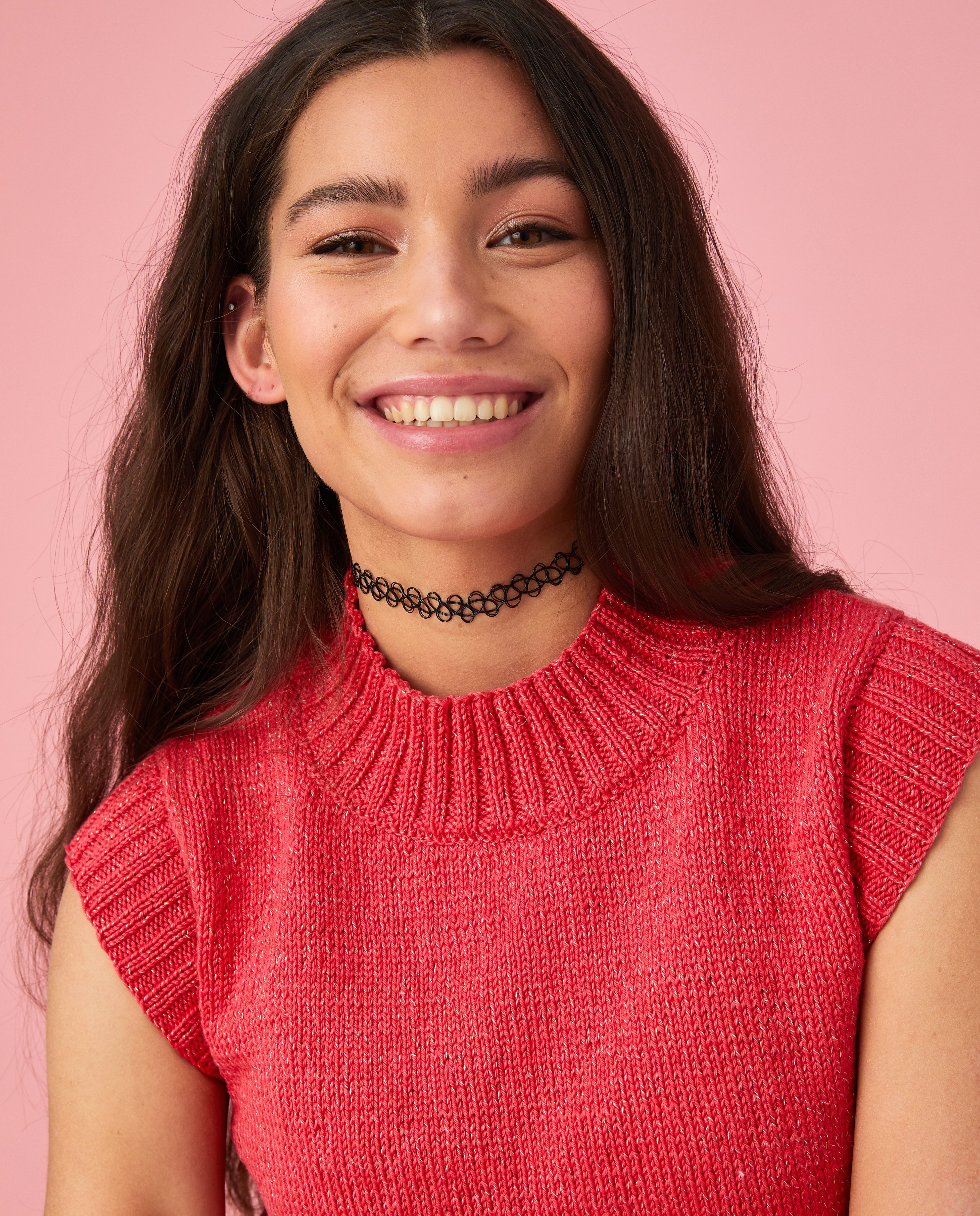 Modèle Pull Sans Manches Femme Eden