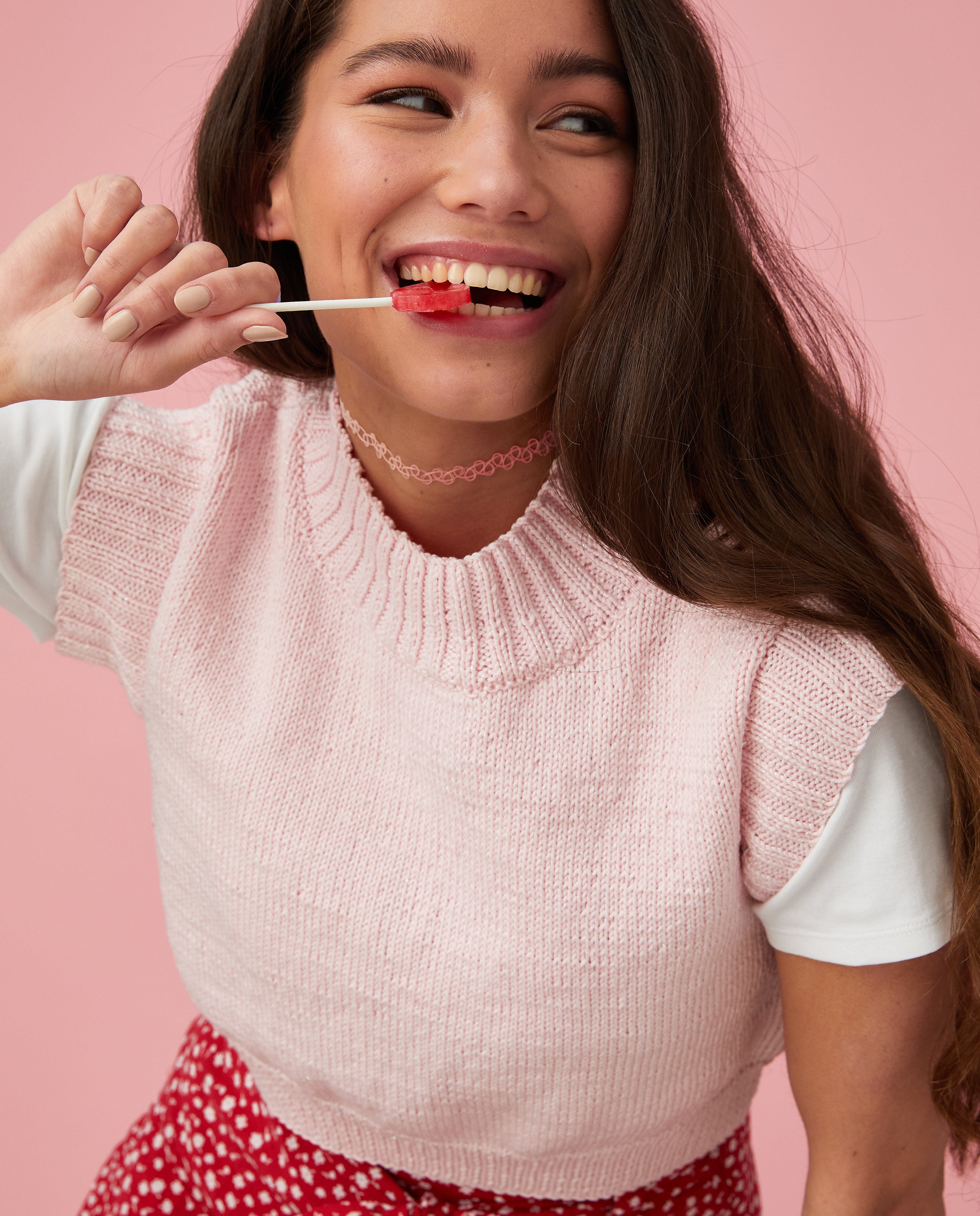 Modèle Pull Sans Manches Femme Eden