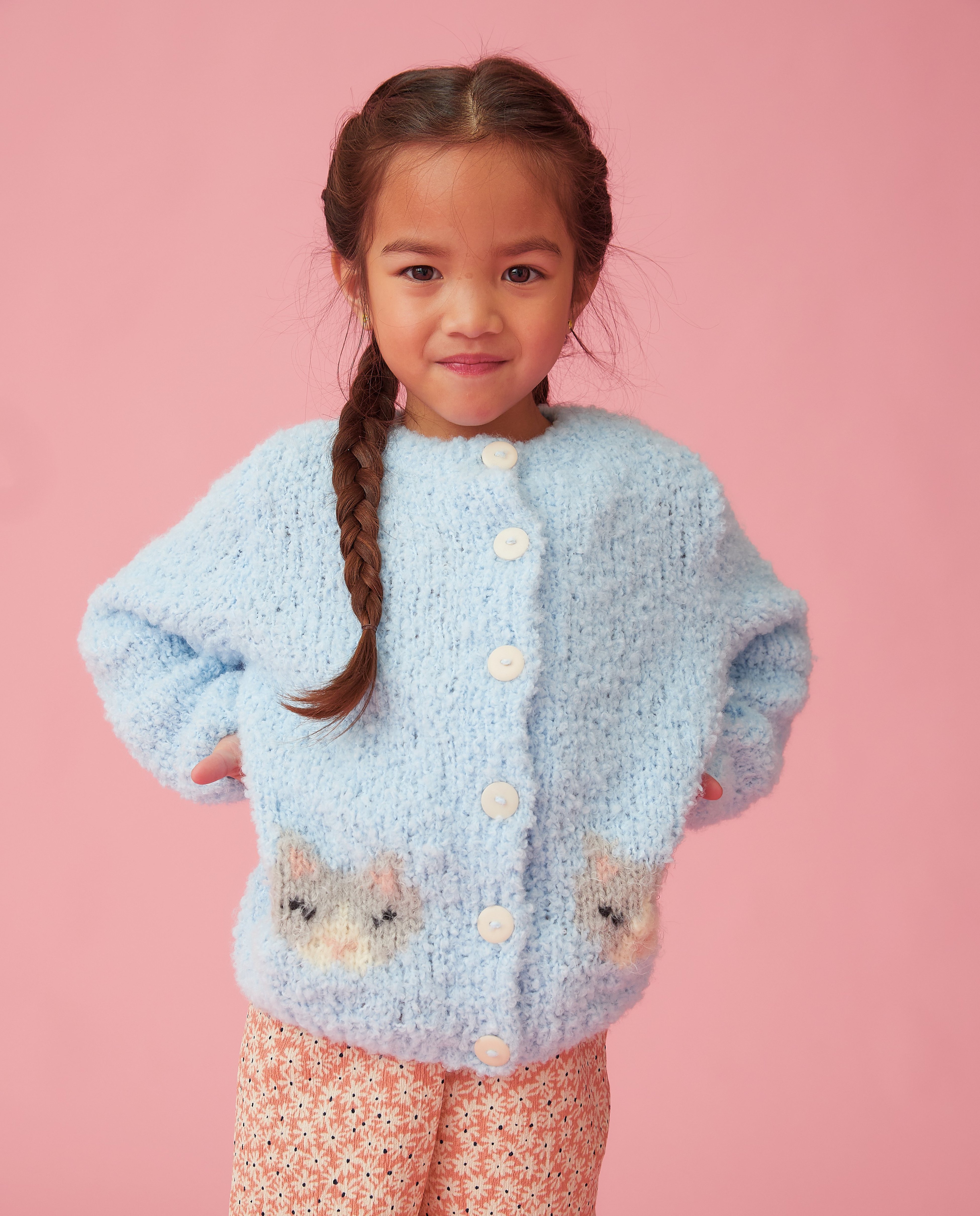 Modèle Gilet Fille Ethan