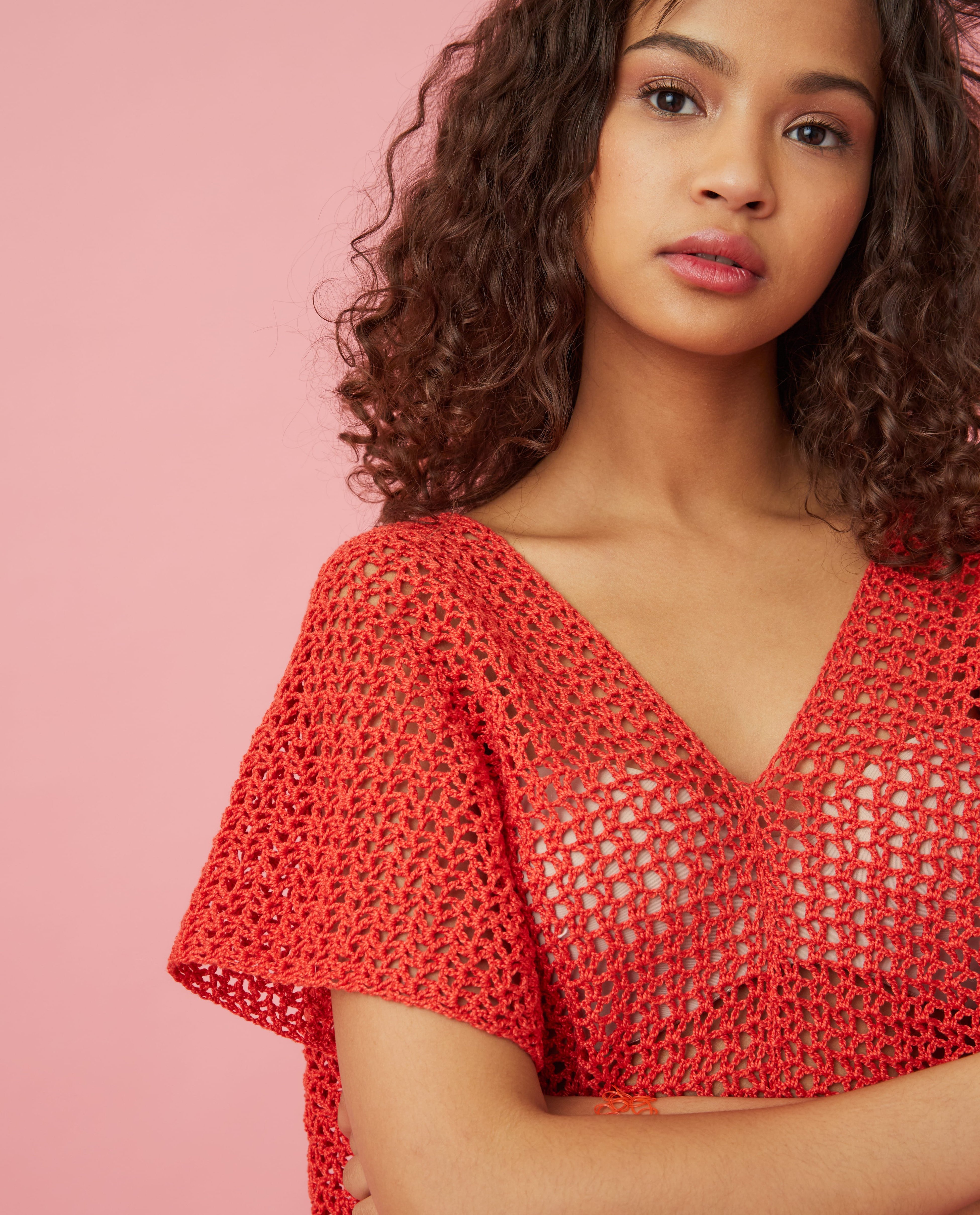 Modèle Pull Sans Manches Femme Gyl