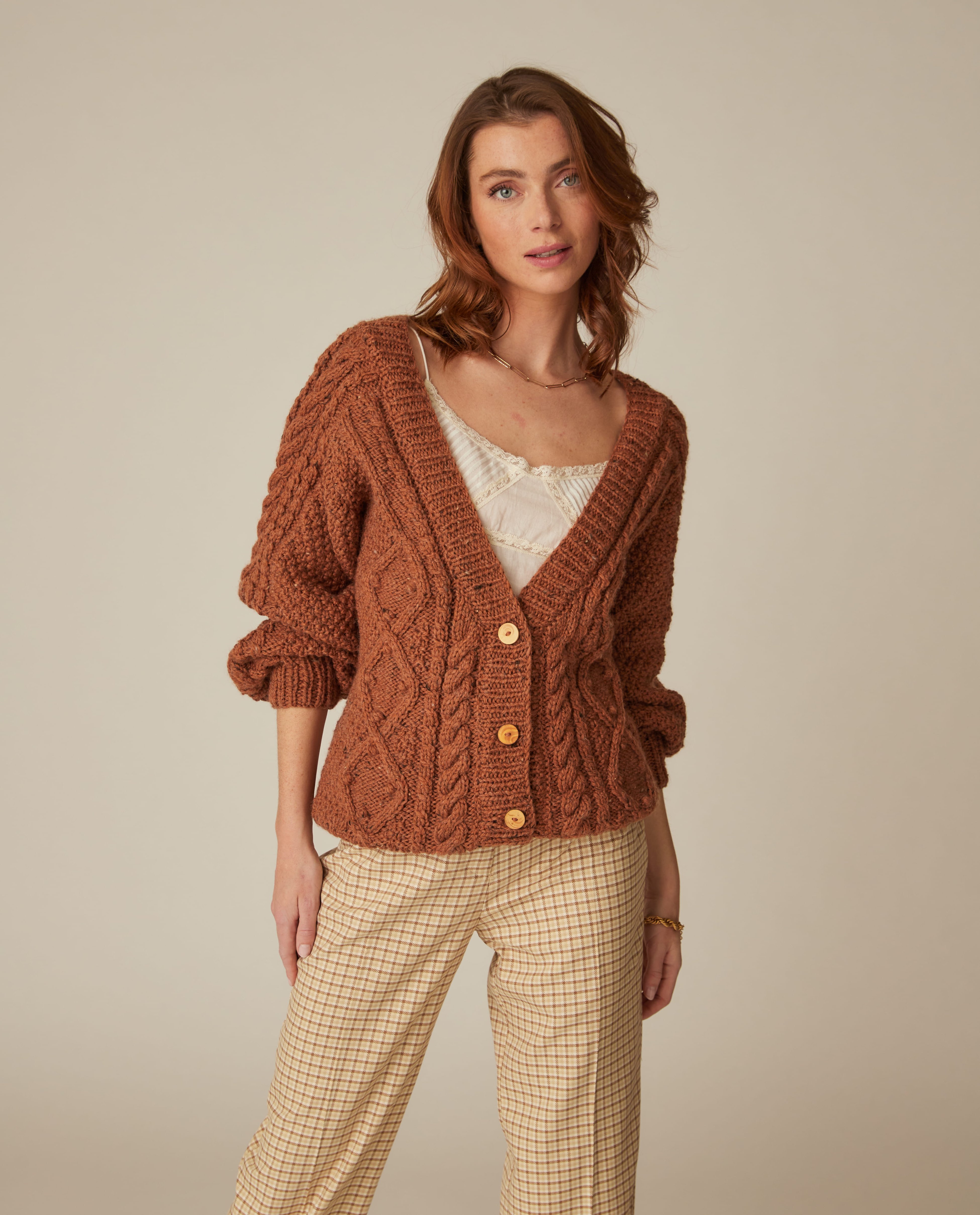 Gabrielle Women's Cardigan Pattern