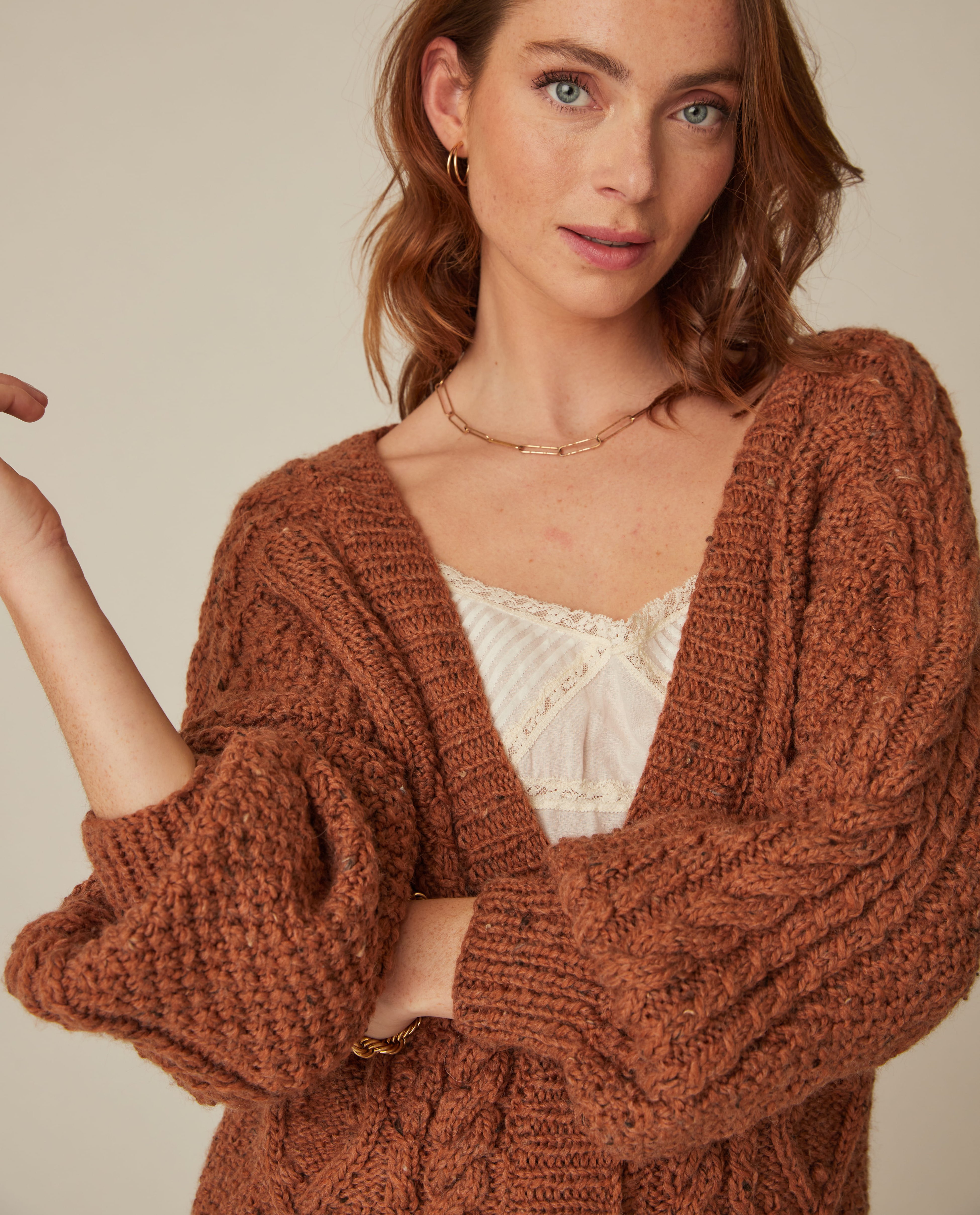 Gabrielle Women's Cardigan Pattern