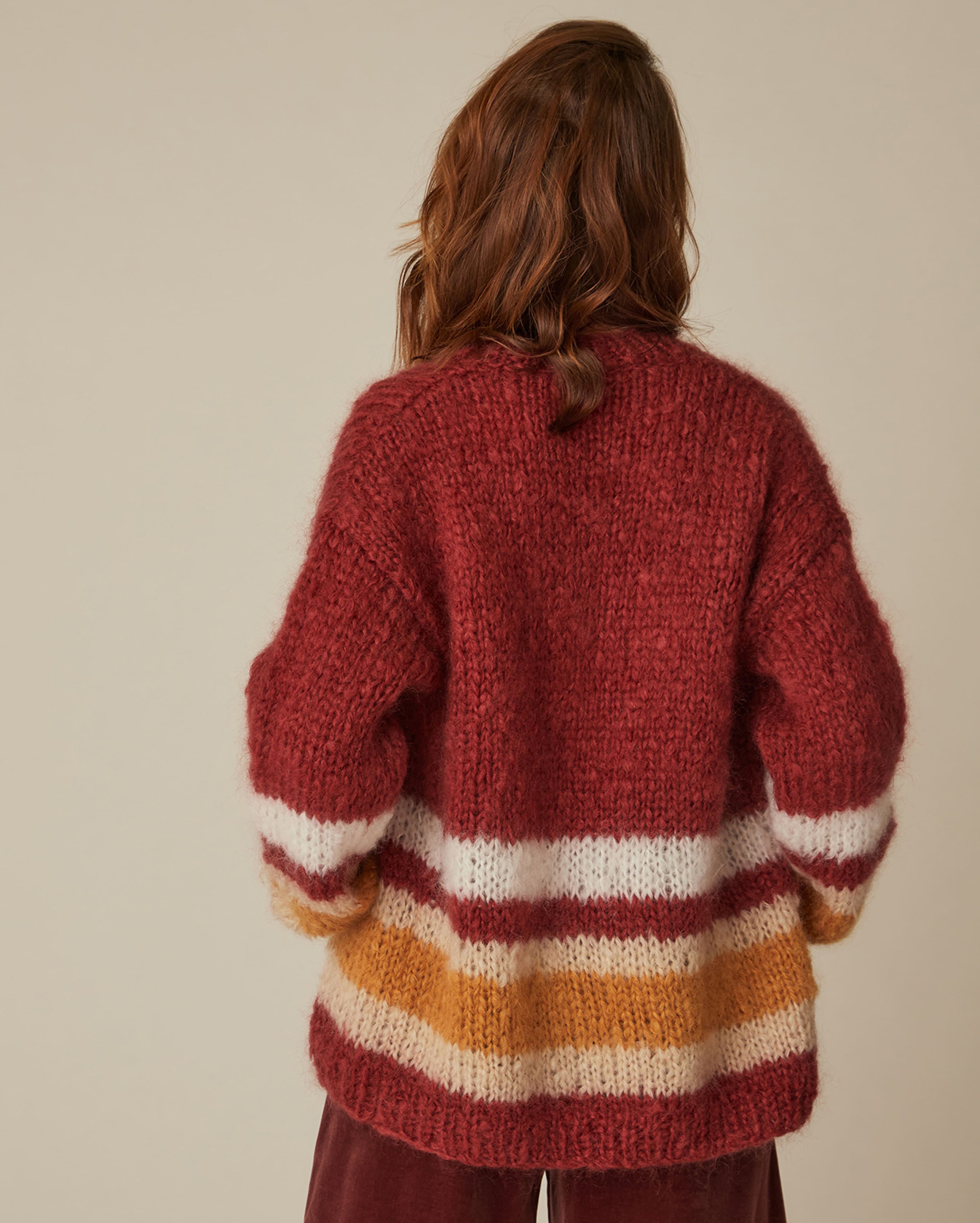 Modèle Veste Garance Grenat