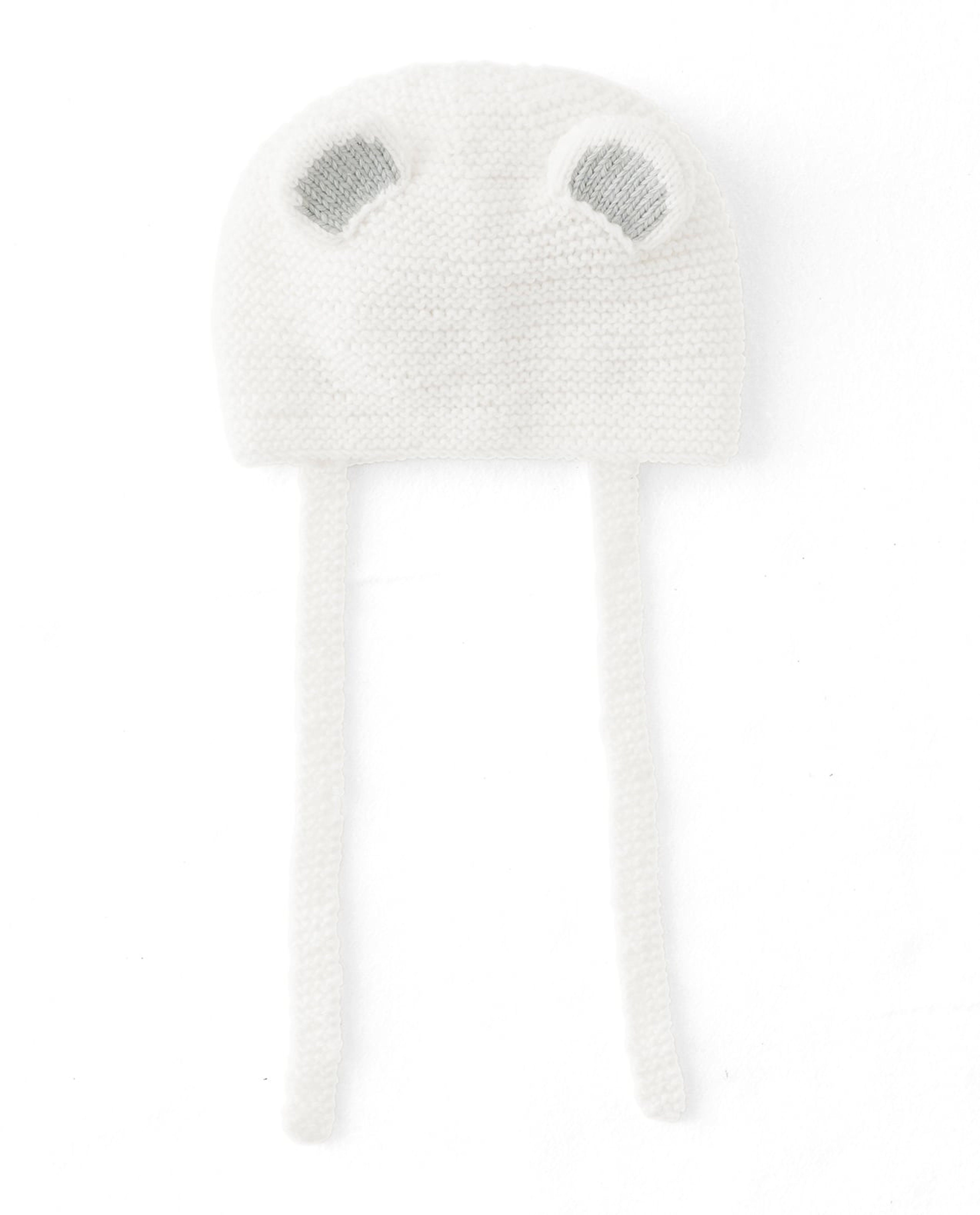 Handi Witte Babymuts Patroon