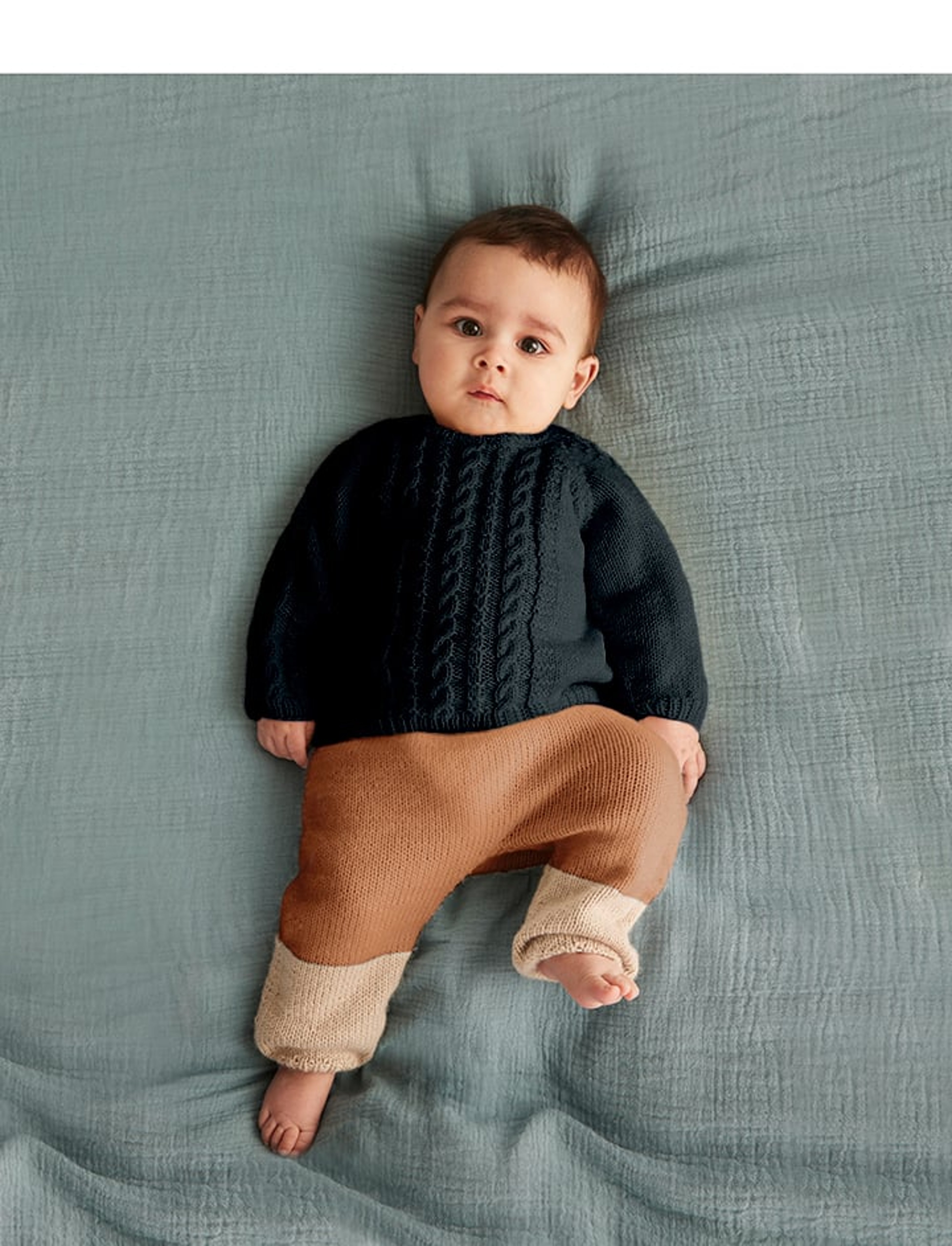 Hugues Baby Cardigan Pattern