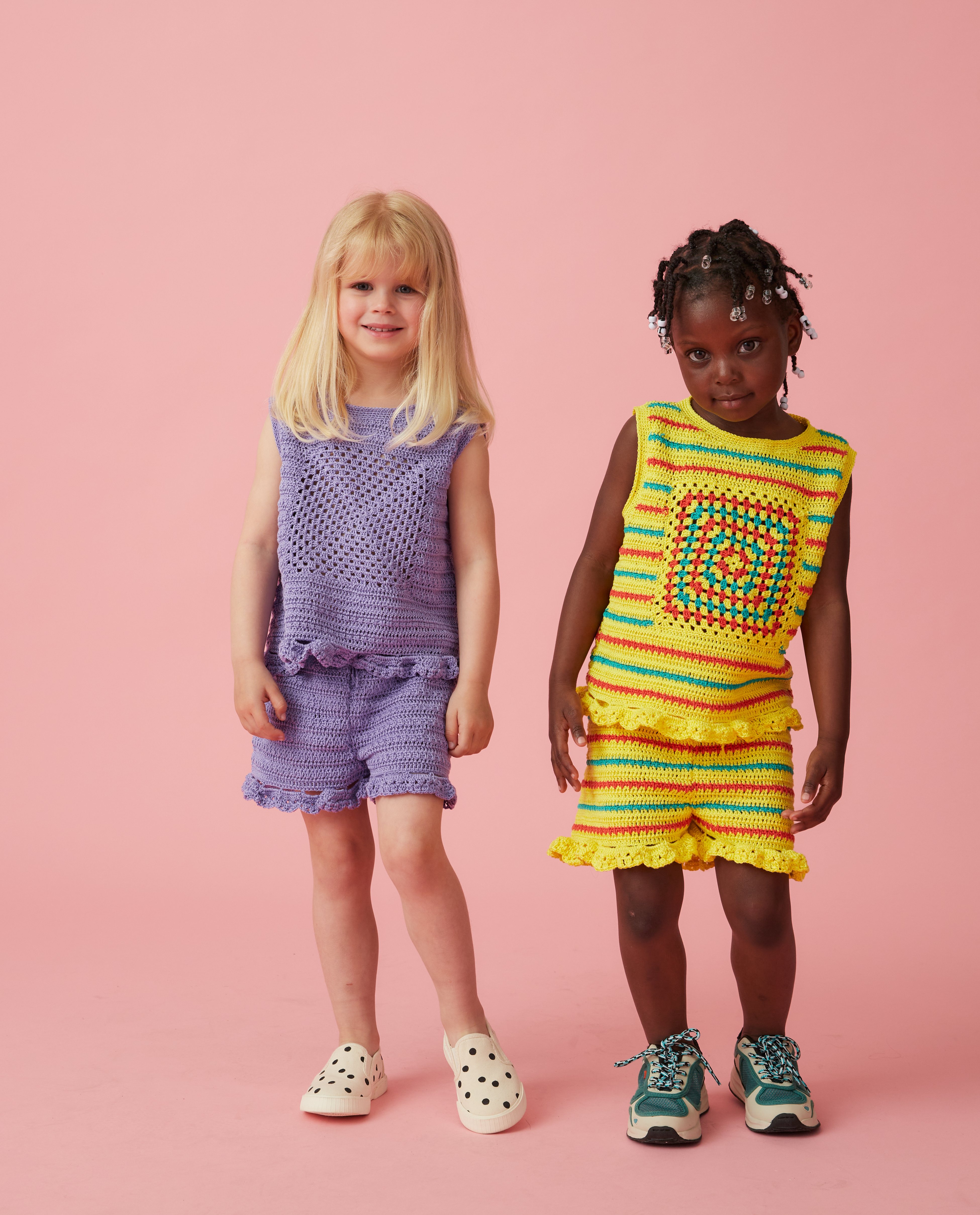 Juliane Multicolor Girls' Shorts Model