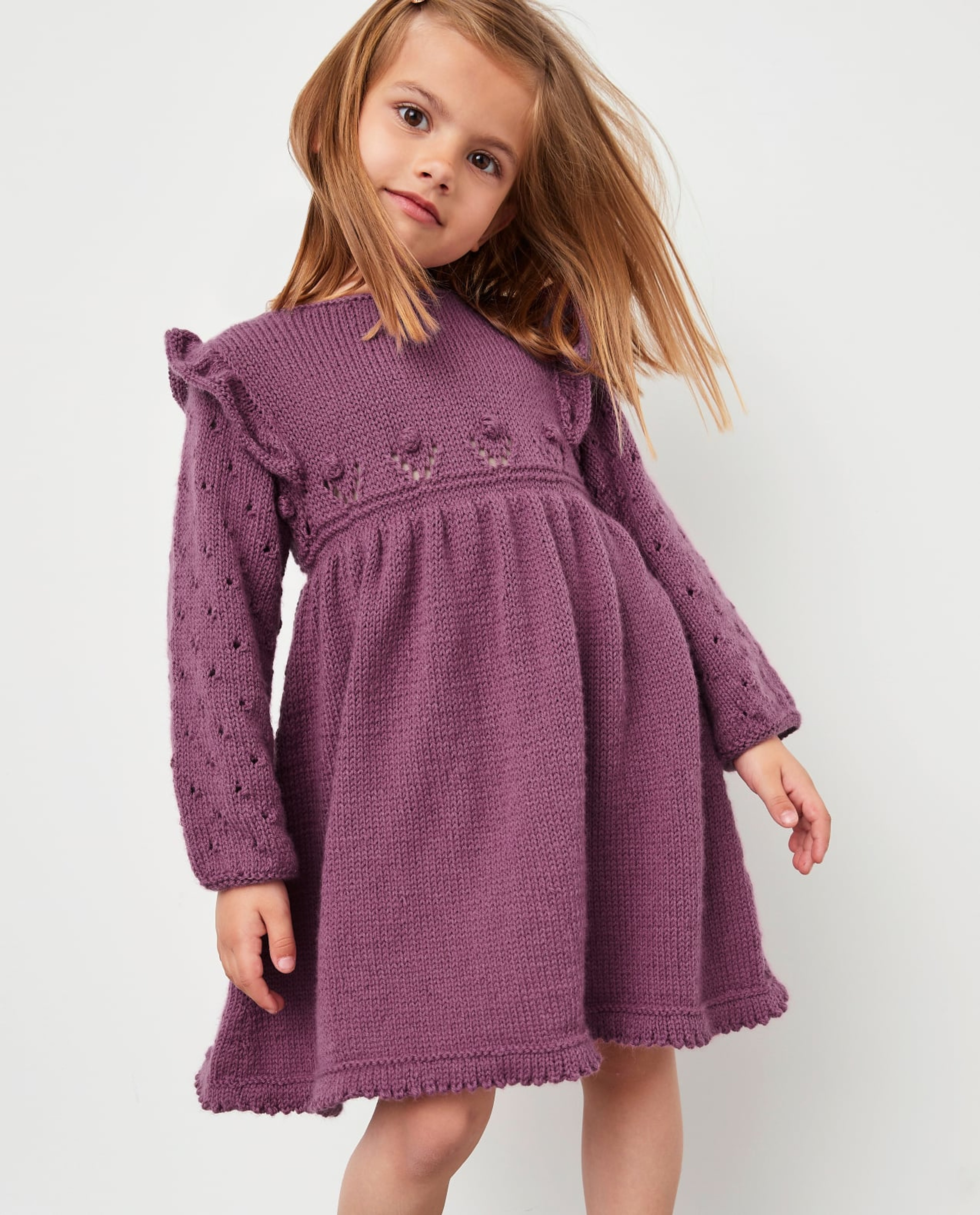 Girl Dress Joy Pattern
