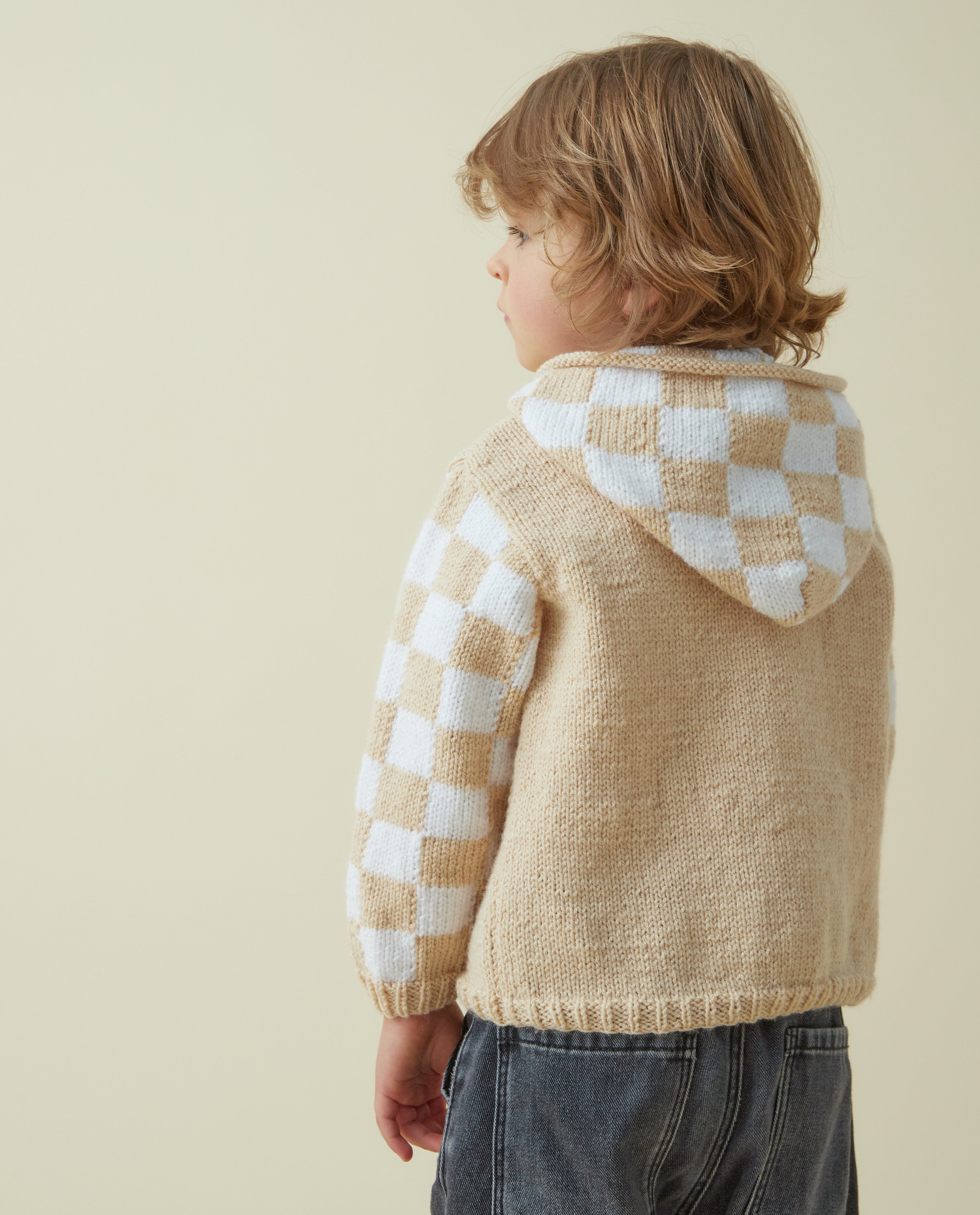 Modèle Pull Garçon Jack Beige