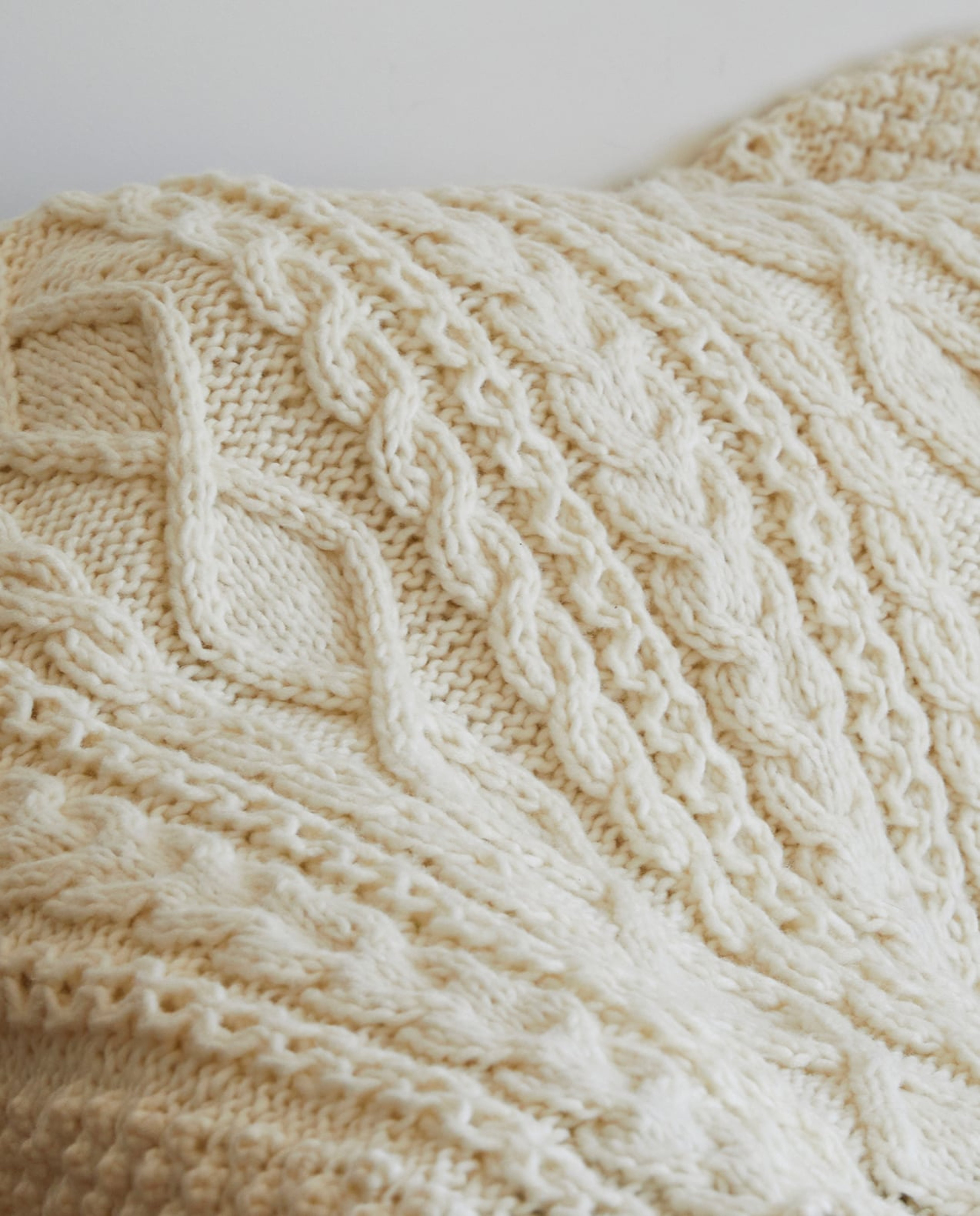 Modèle Plaid Déco Cannelle