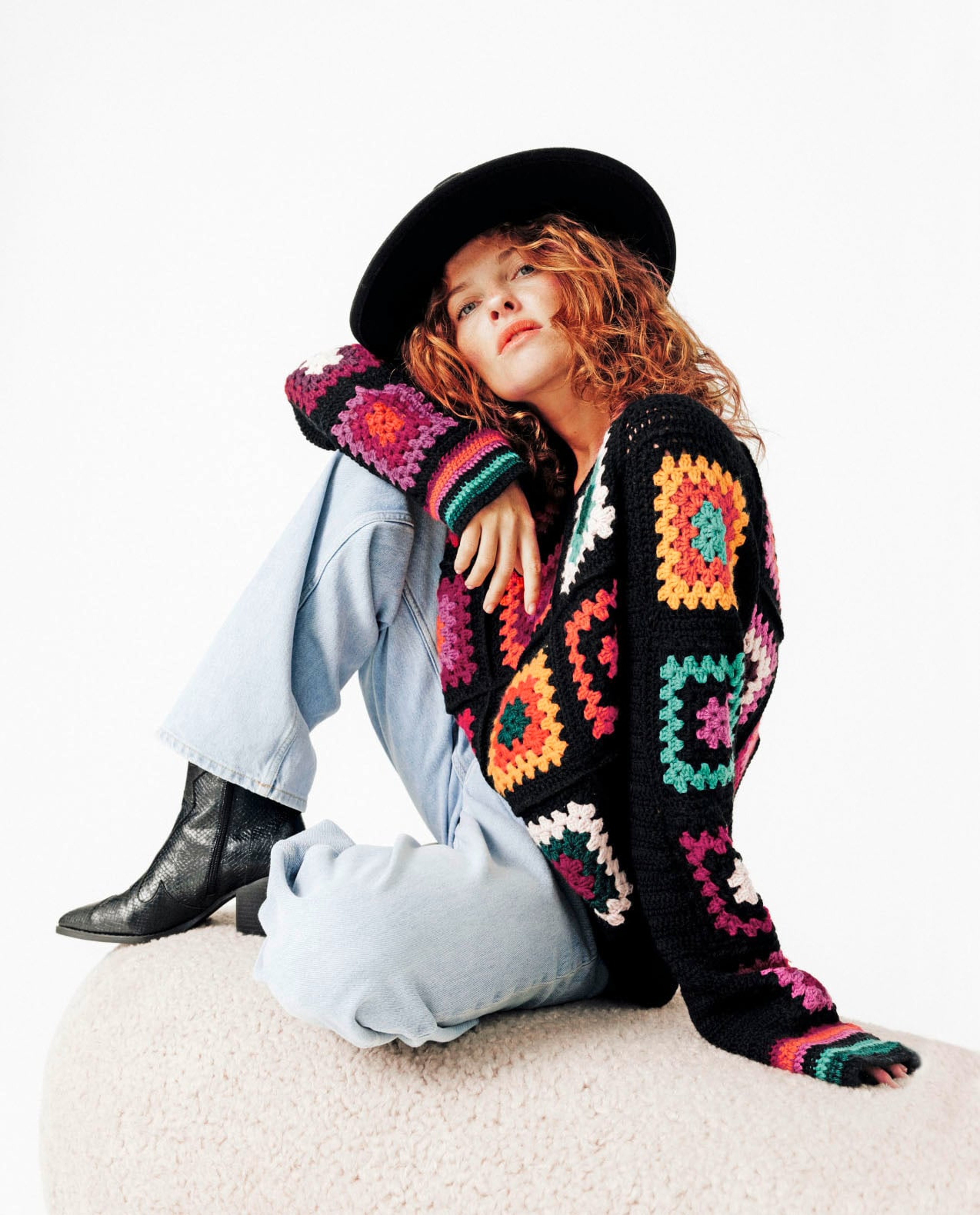 Women's Sweater Model Patricia Black