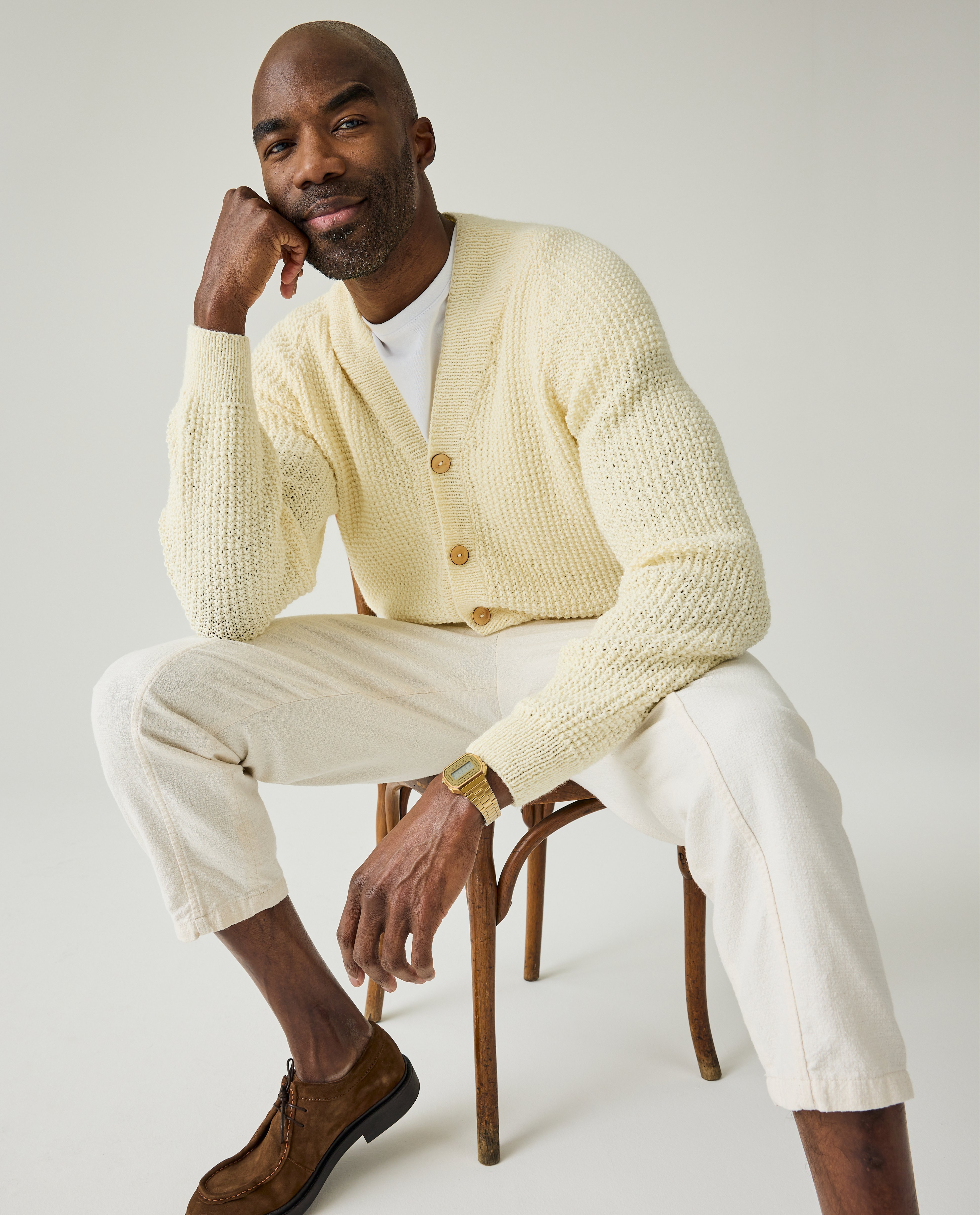 Bastien Men's Sweater Pattern