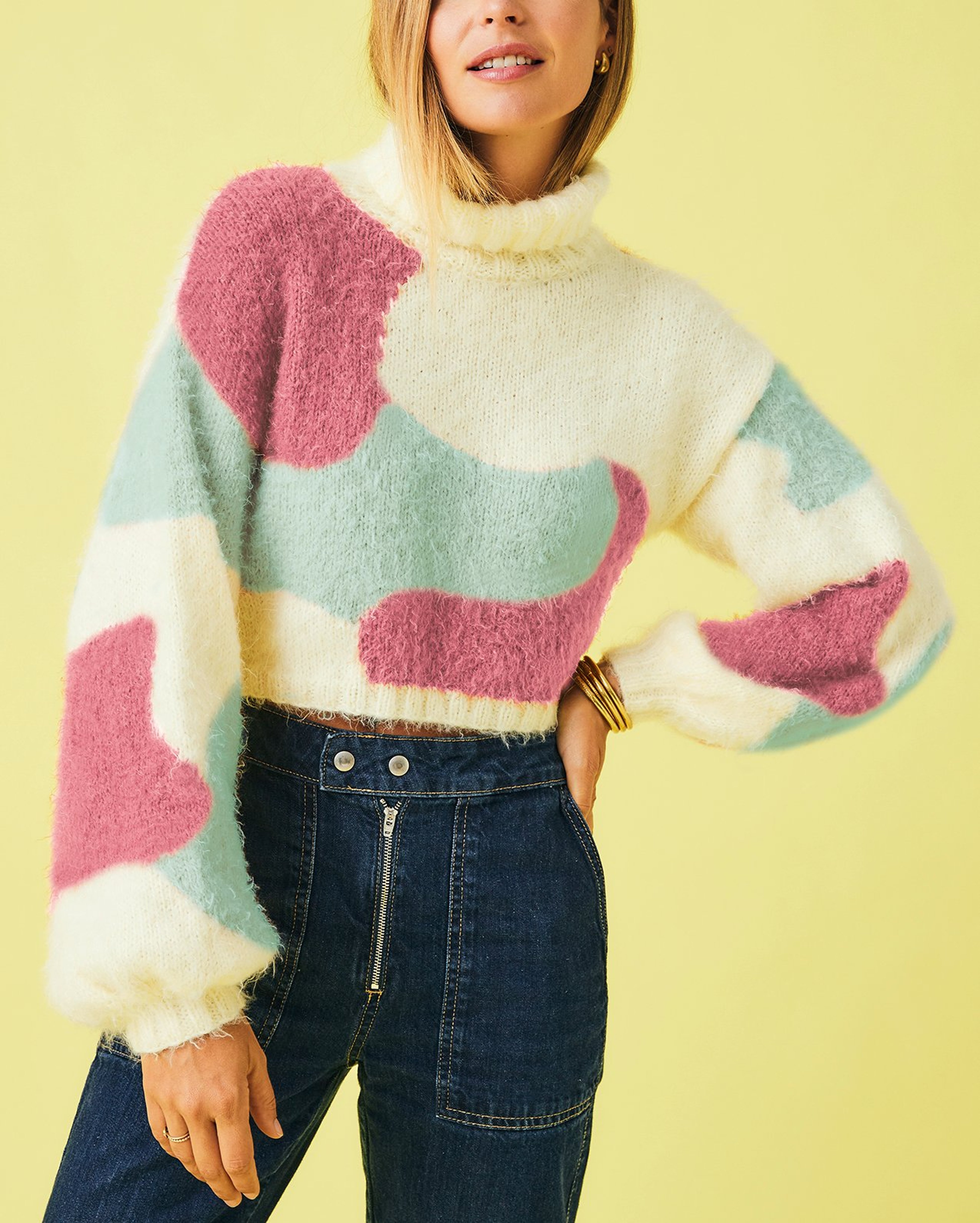 Modèle Pull Femme Murphy Rose