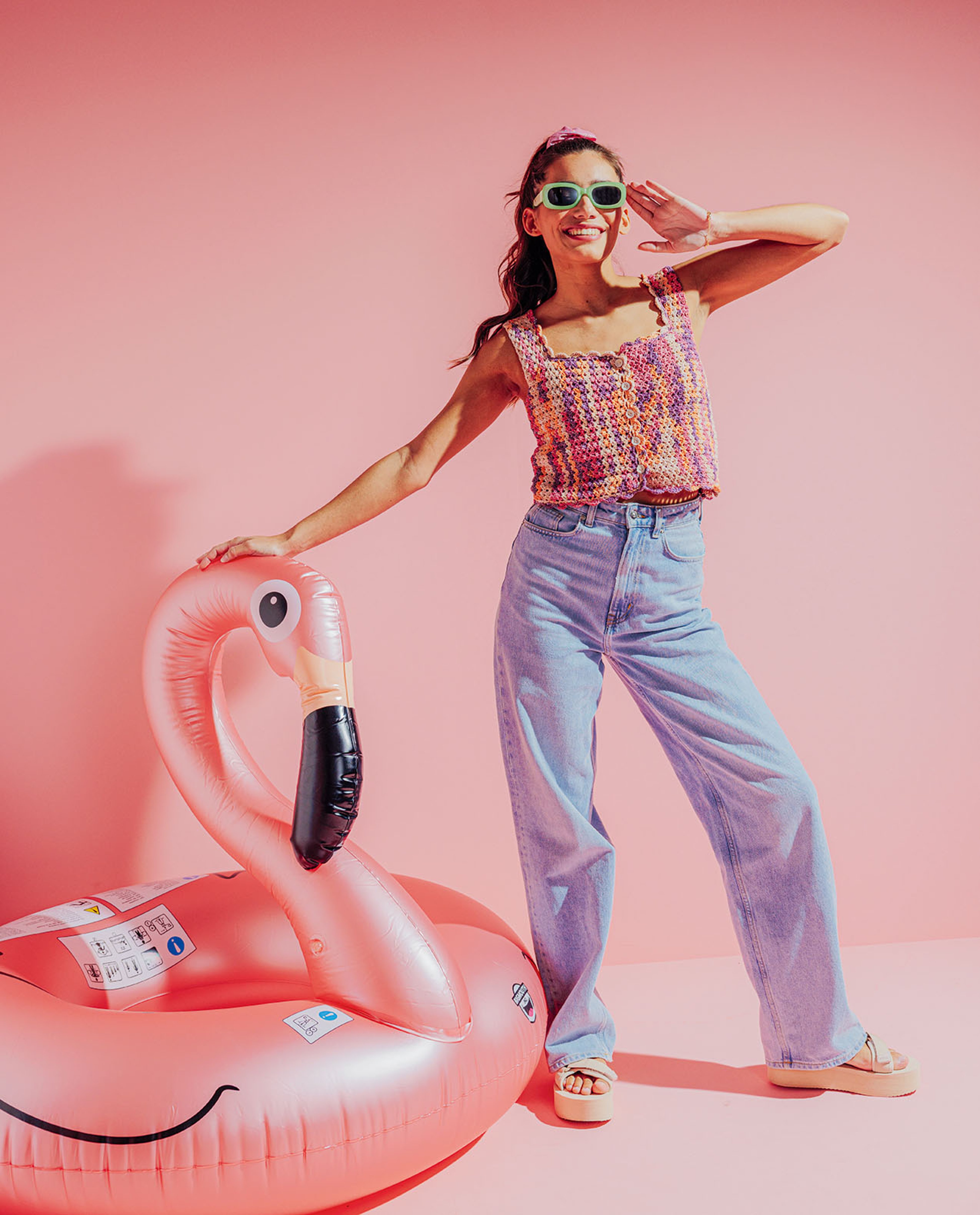 Vrouwen Tanktop Model Bombay