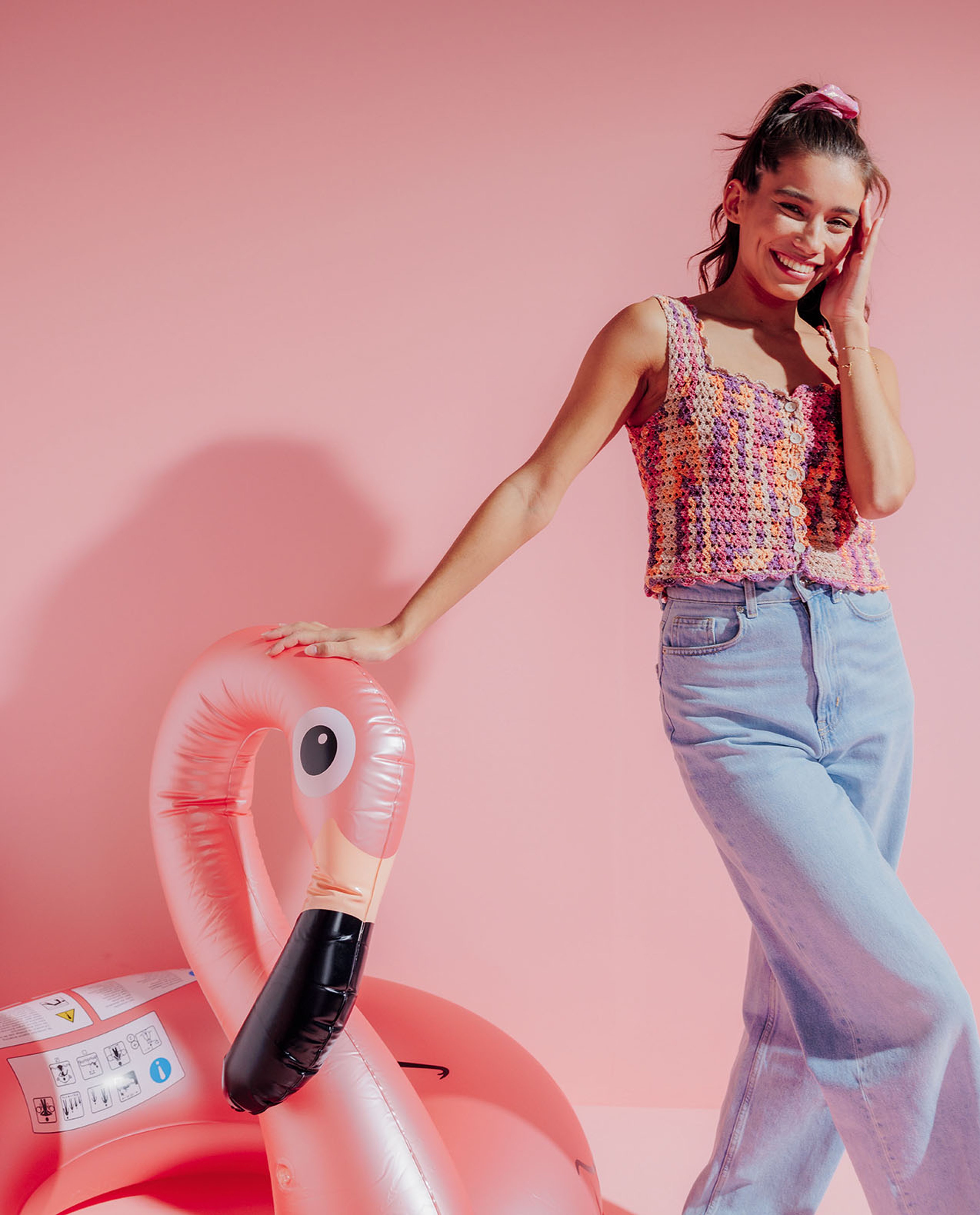 Vrouwen Tanktop Model Bombay